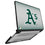 Oakland Athletics Linen Laptop Case for Apple MacBook