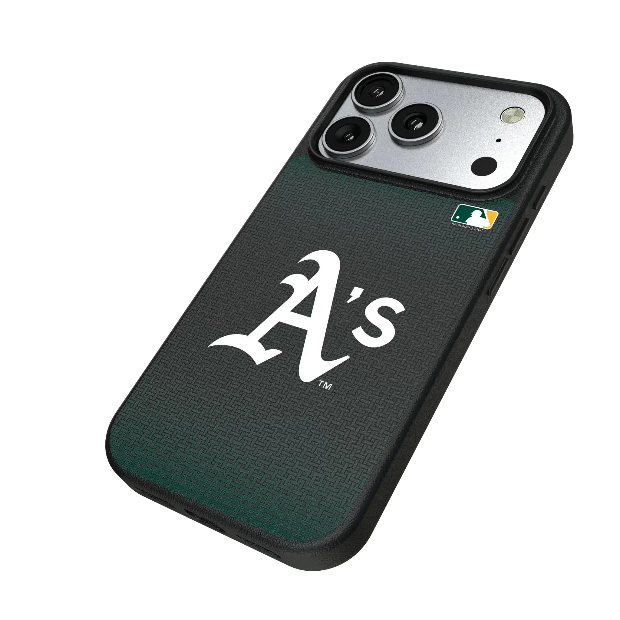 Oakland Athletics Linen MagSafe Compatible Phone Case for Apple iPhone