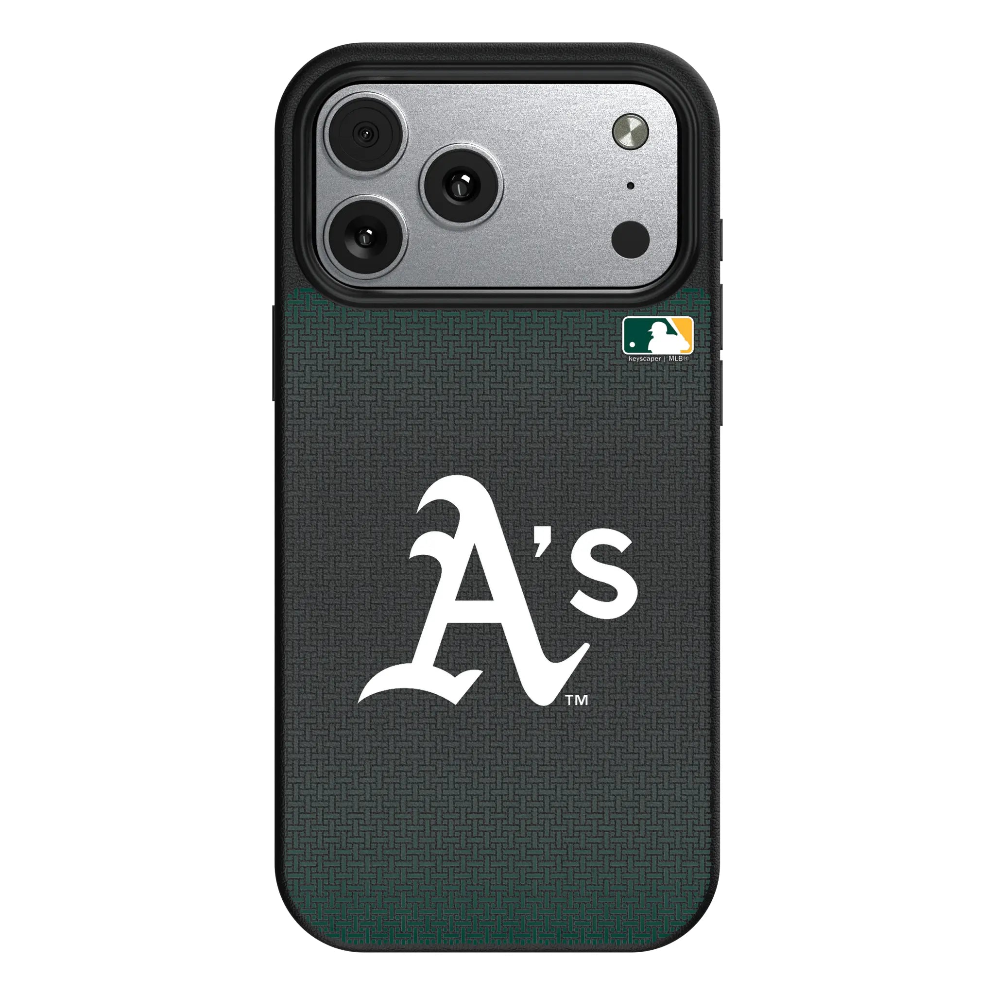 Oakland Athletics Linen MagSafe Compatible Phone Case for Apple iPhone