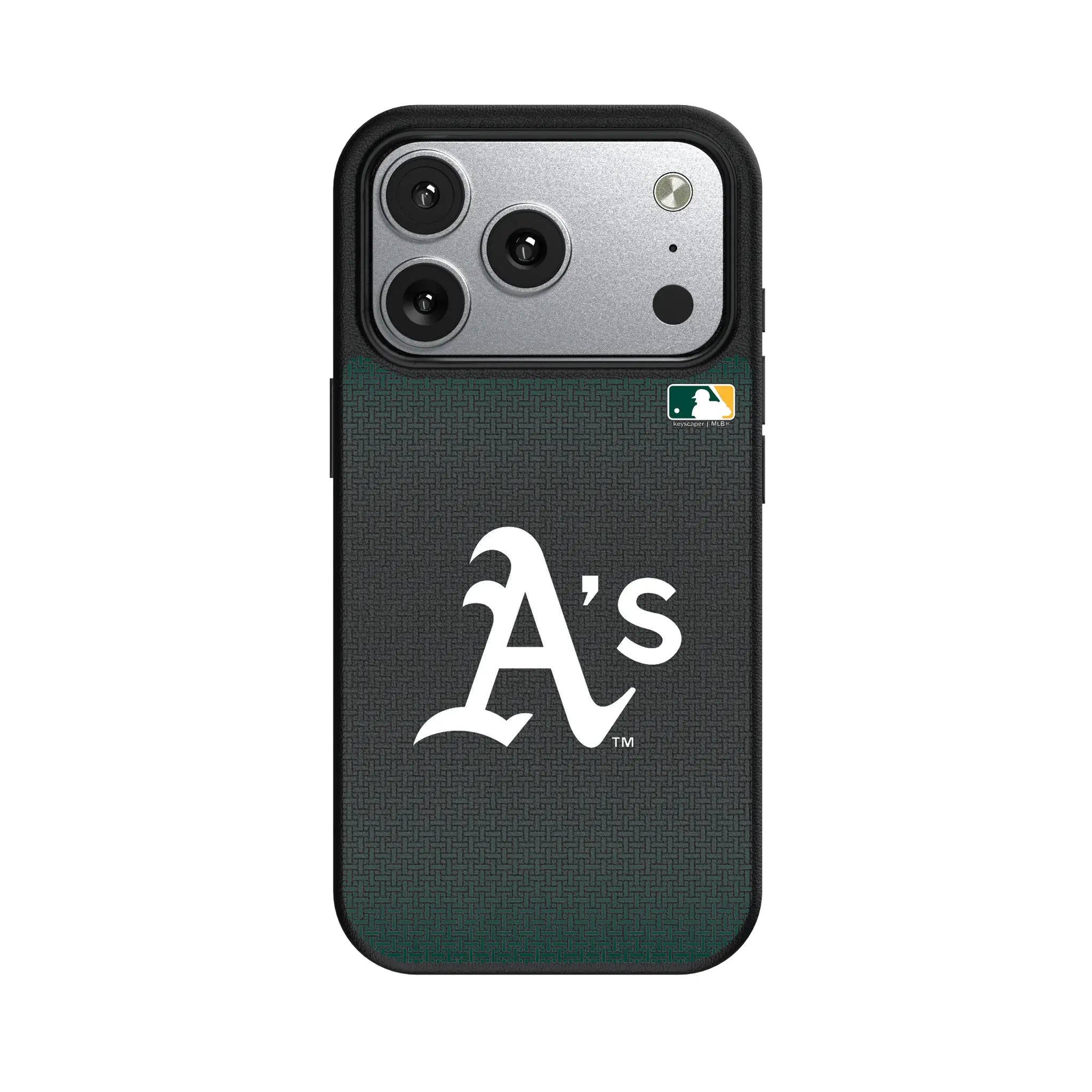 Oakland Athletics Linen MagSafe Compatible Phone Case for Apple iPhone