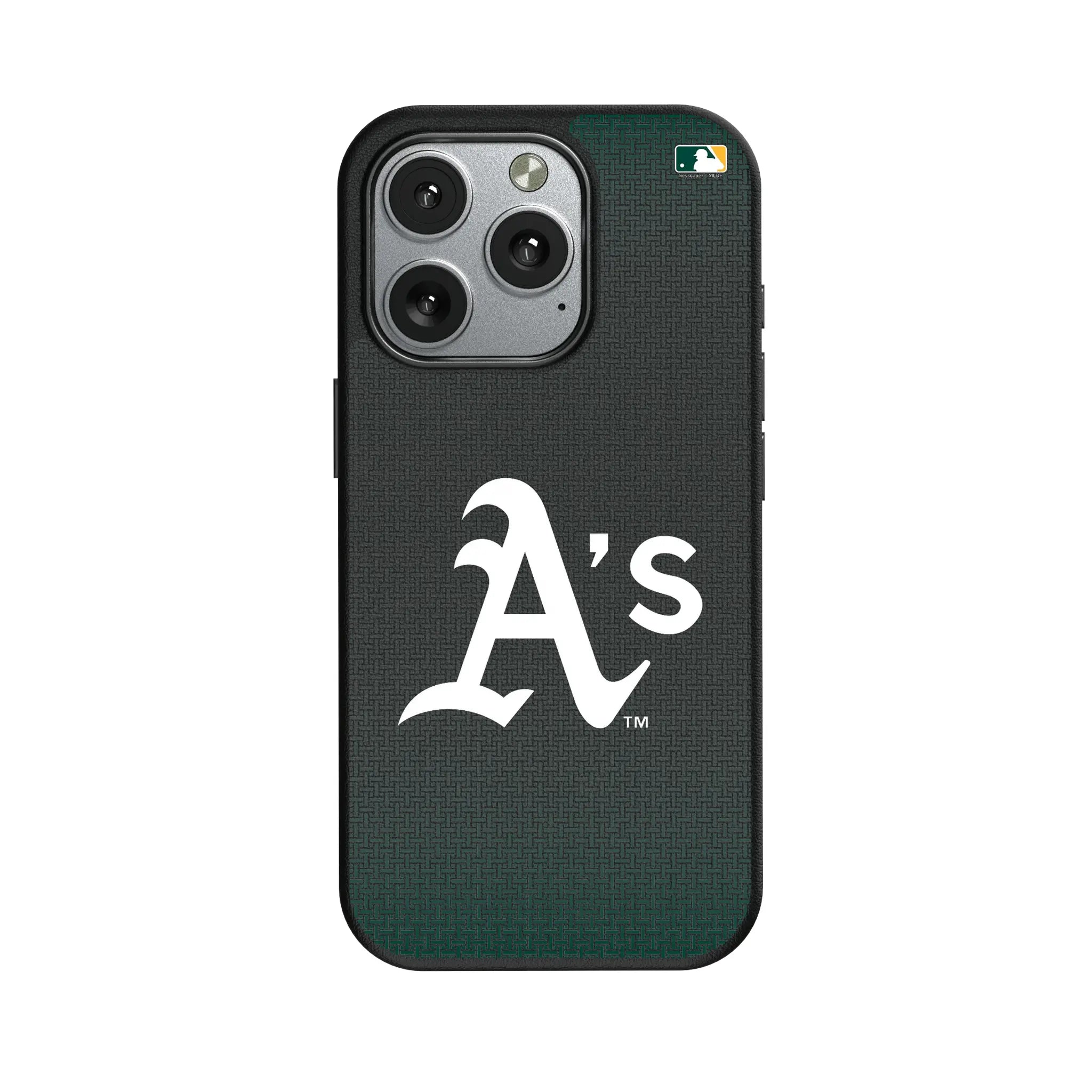 Oakland Athletics Linen MagSafe Compatible Phone Case for Apple iPhone