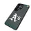 Oakland Athletics Linen MagSafe Compatible Phone Case for Samsung Galaxy