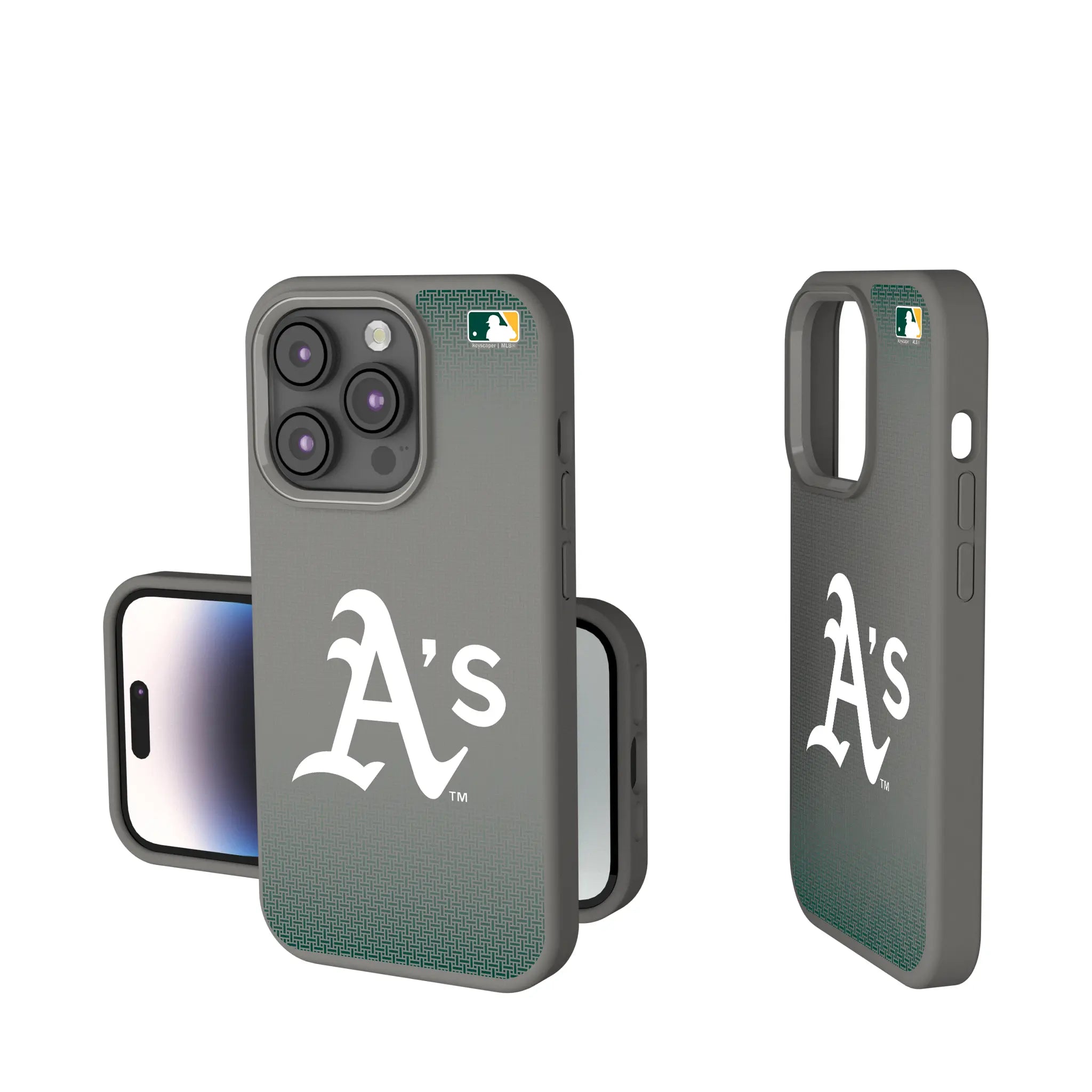 Oakland Athletics Linen Soft Touch Phone Case