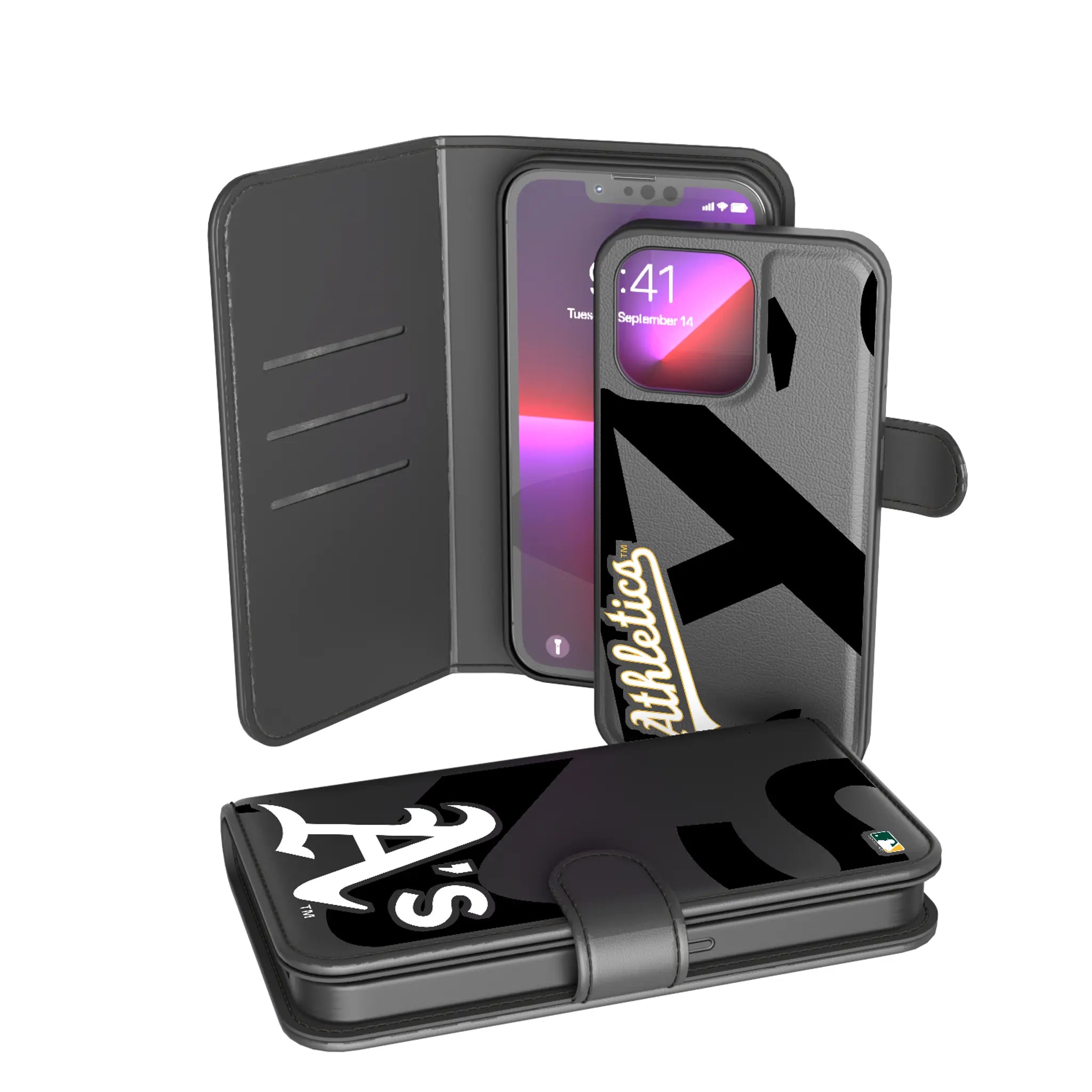 Oakland Athletics Tilt Wallet Case