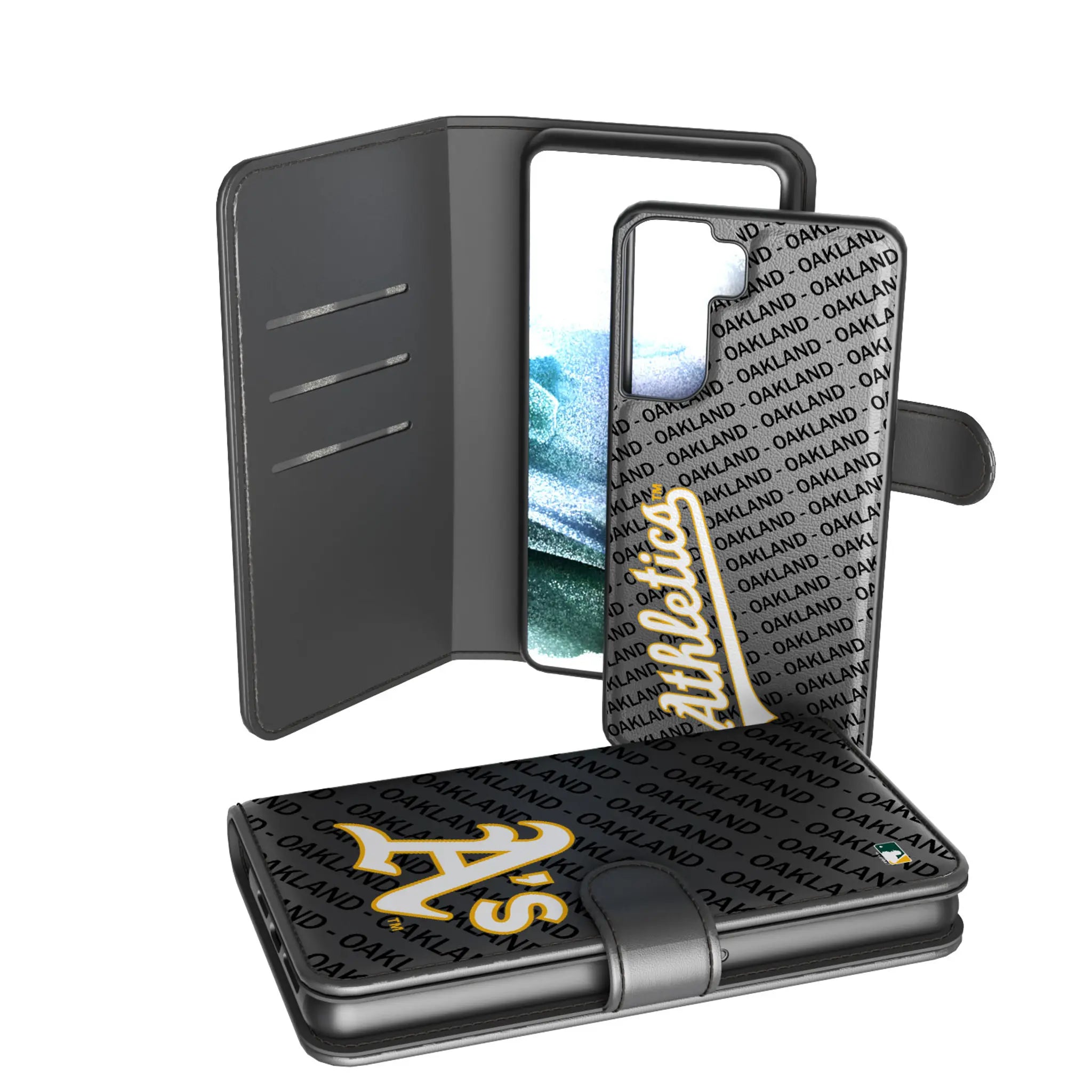 Oakland Athletics Tilt Wallet Case