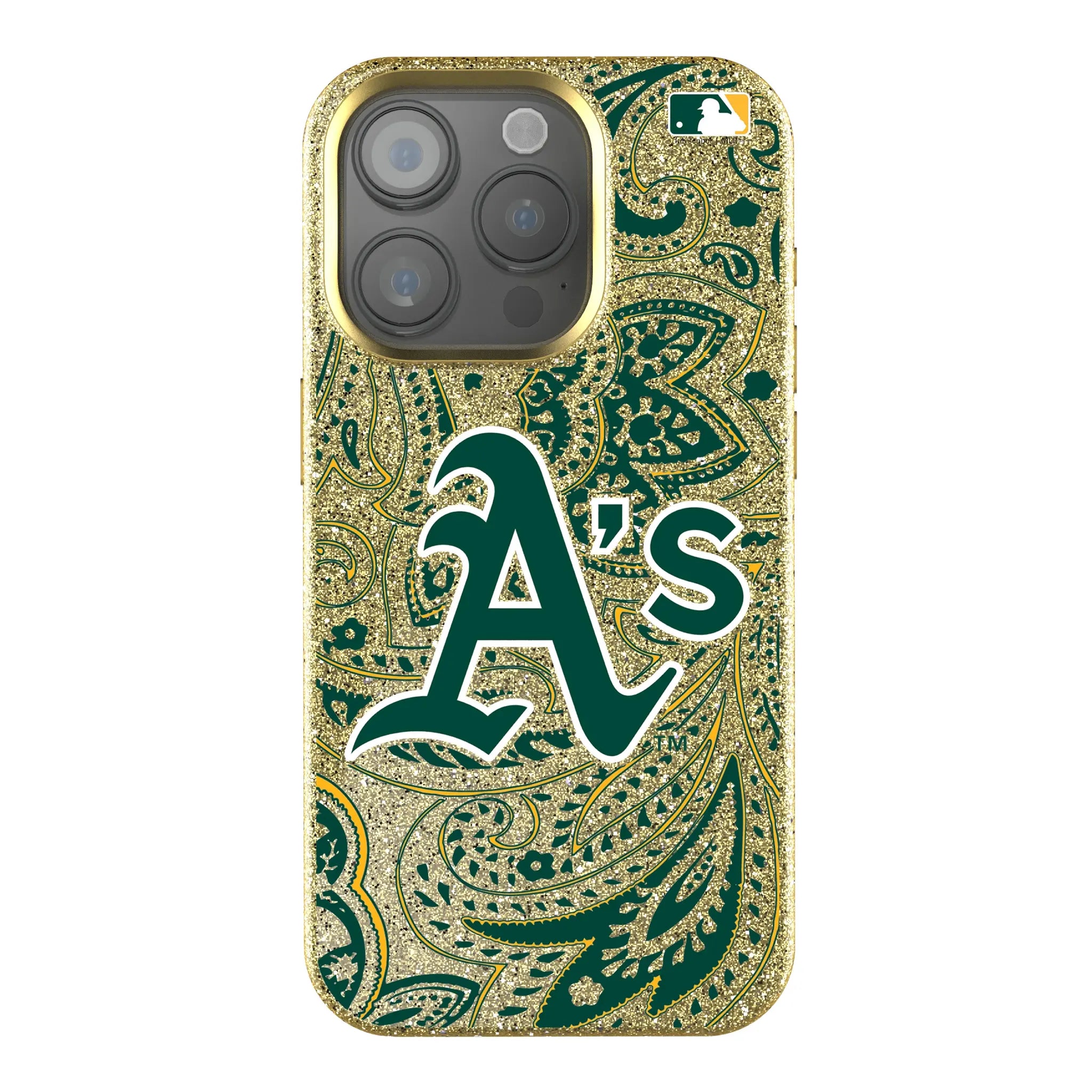 Oakland Athletics Paisley Bling Phone Case