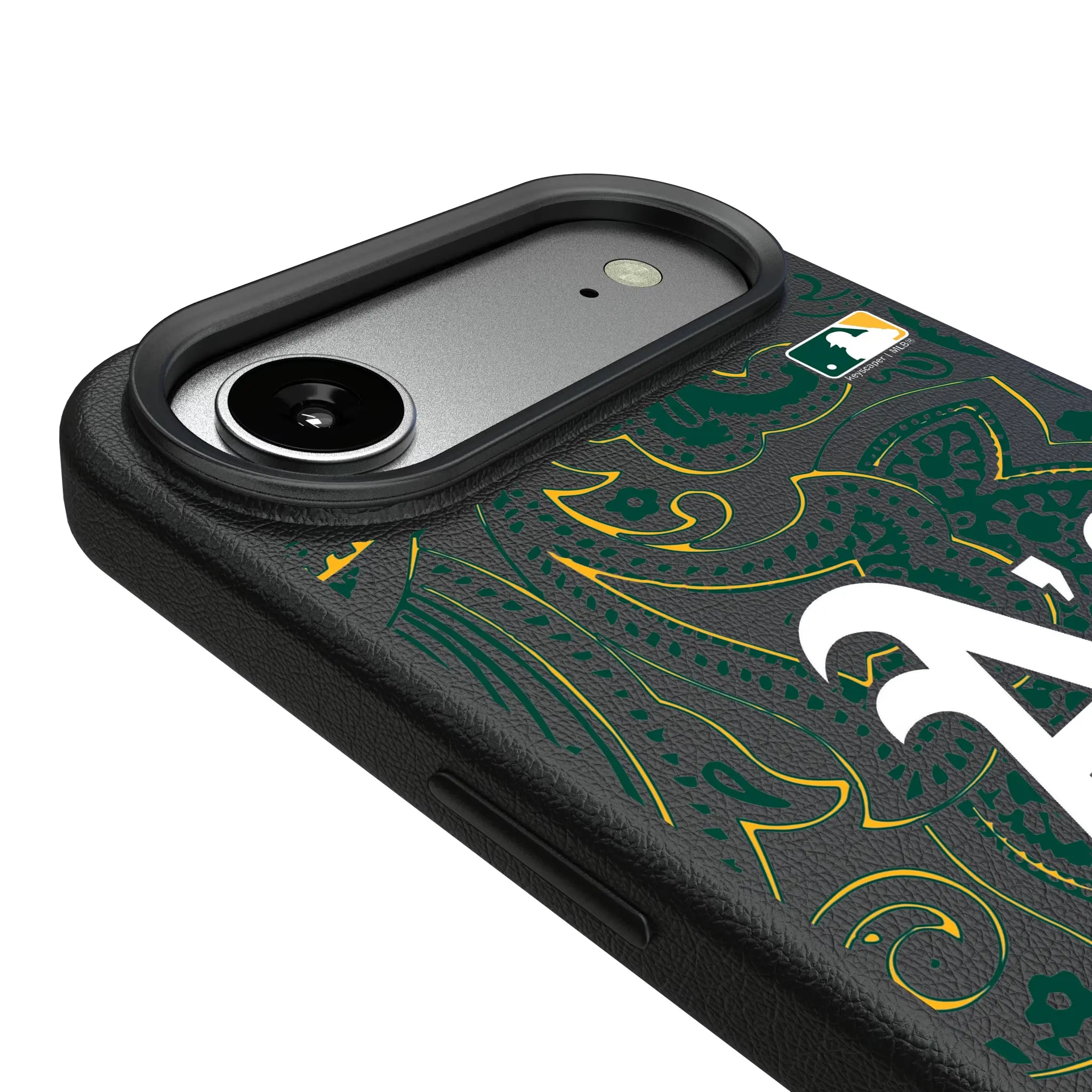 Oakland Athletics Paisley MagSafe Compatible Phone Case for Apple iPhone