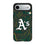 Oakland Athletics Paisley MagSafe Compatible Phone Case for Apple iPhone - Sports Gifts, Sports Memorabilia, Sports Collectibles, Fan Shop