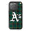 Oakland Athletics Plaid Bling Phone Case