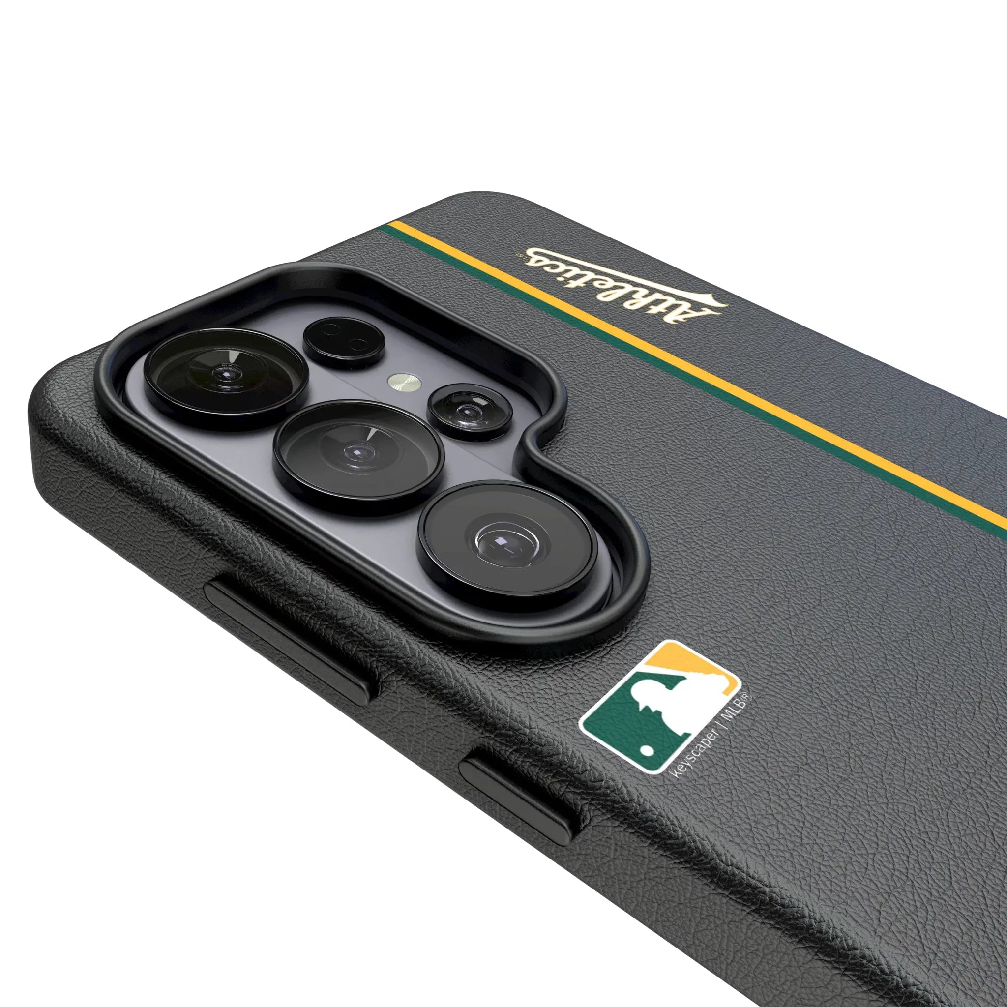 Oakland Athletics Sidebar MagSafe Compatible Phone Case for Samsung Galaxy