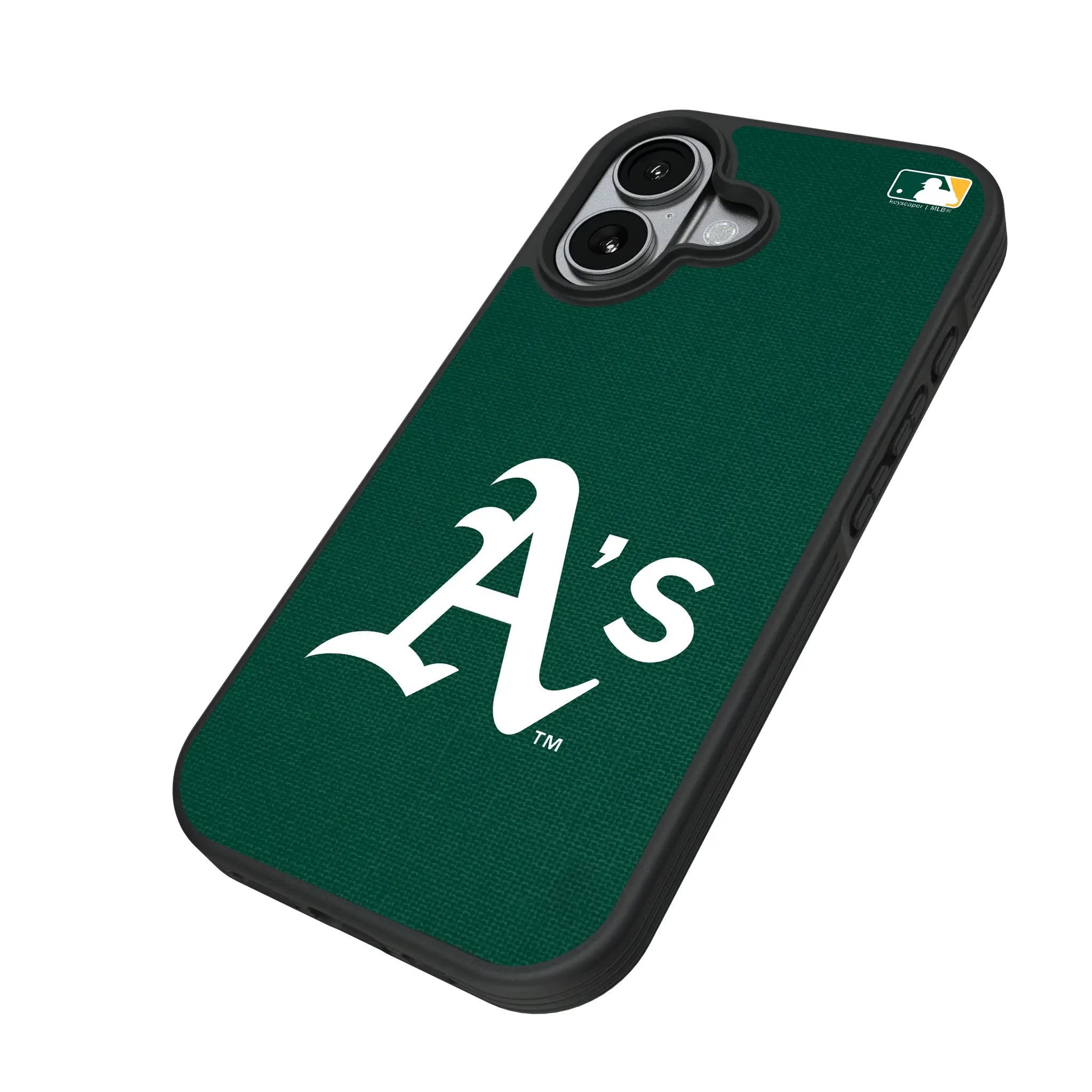Oakland Athletics Solid Bump Phone Case