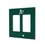 Oakland Athletics Solid Hidden-Screw Light Switch Plate