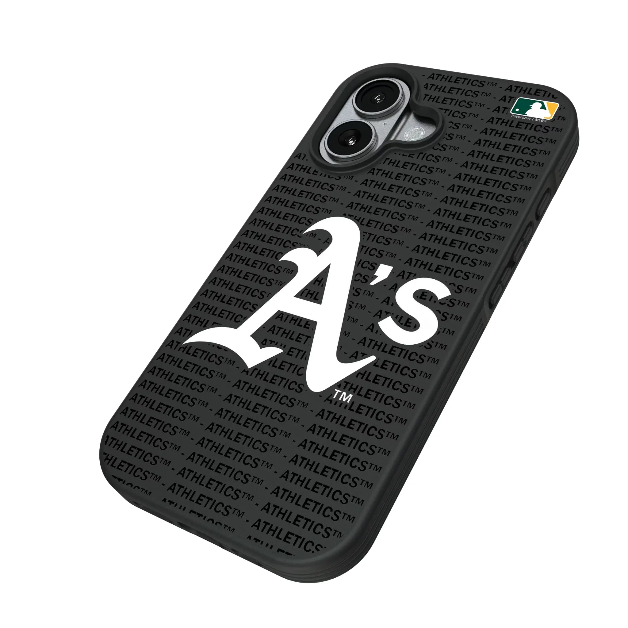Oakland Athletics Text Backdrop Bump Phone Case