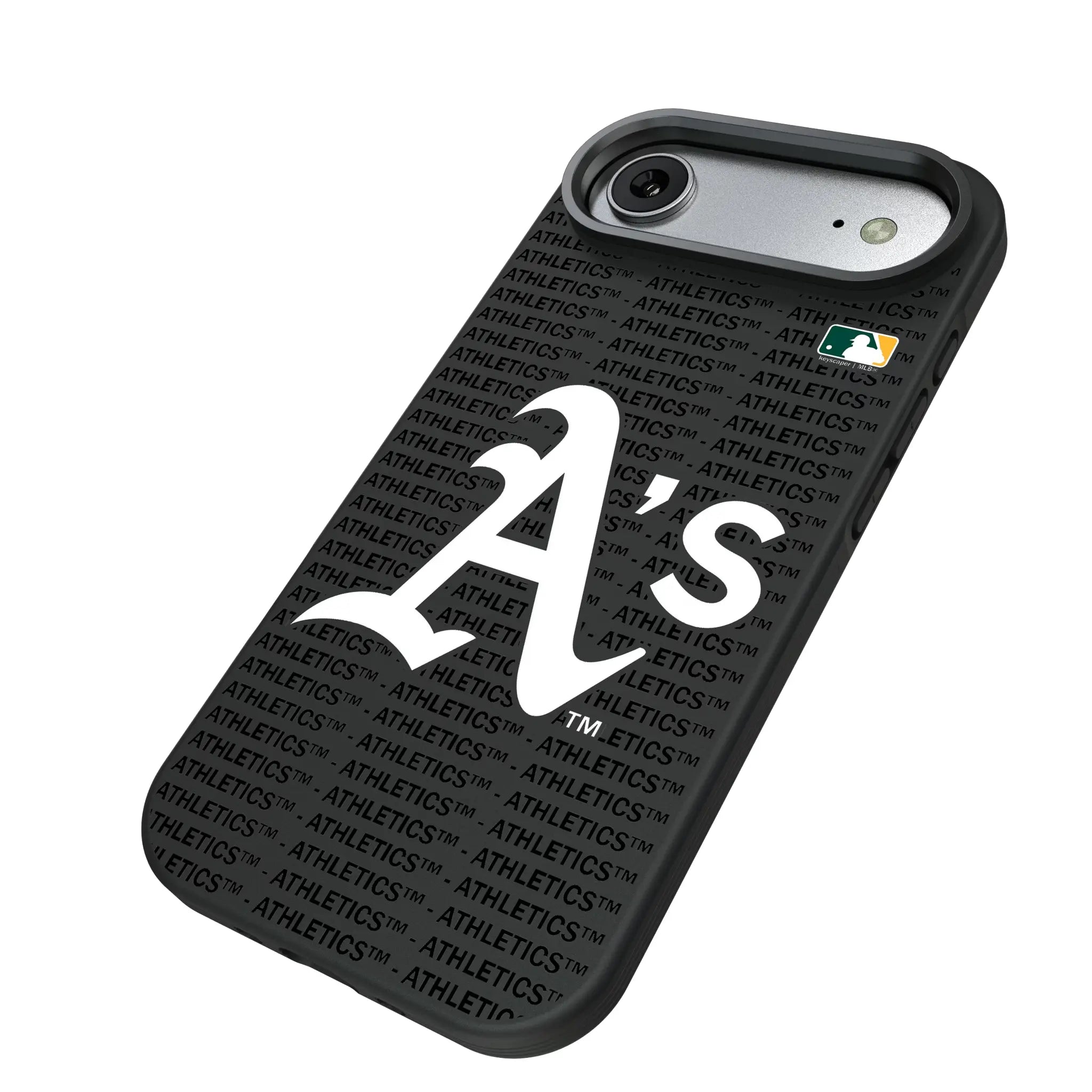 Oakland Athletics Text Backdrop Bump Phone Case
