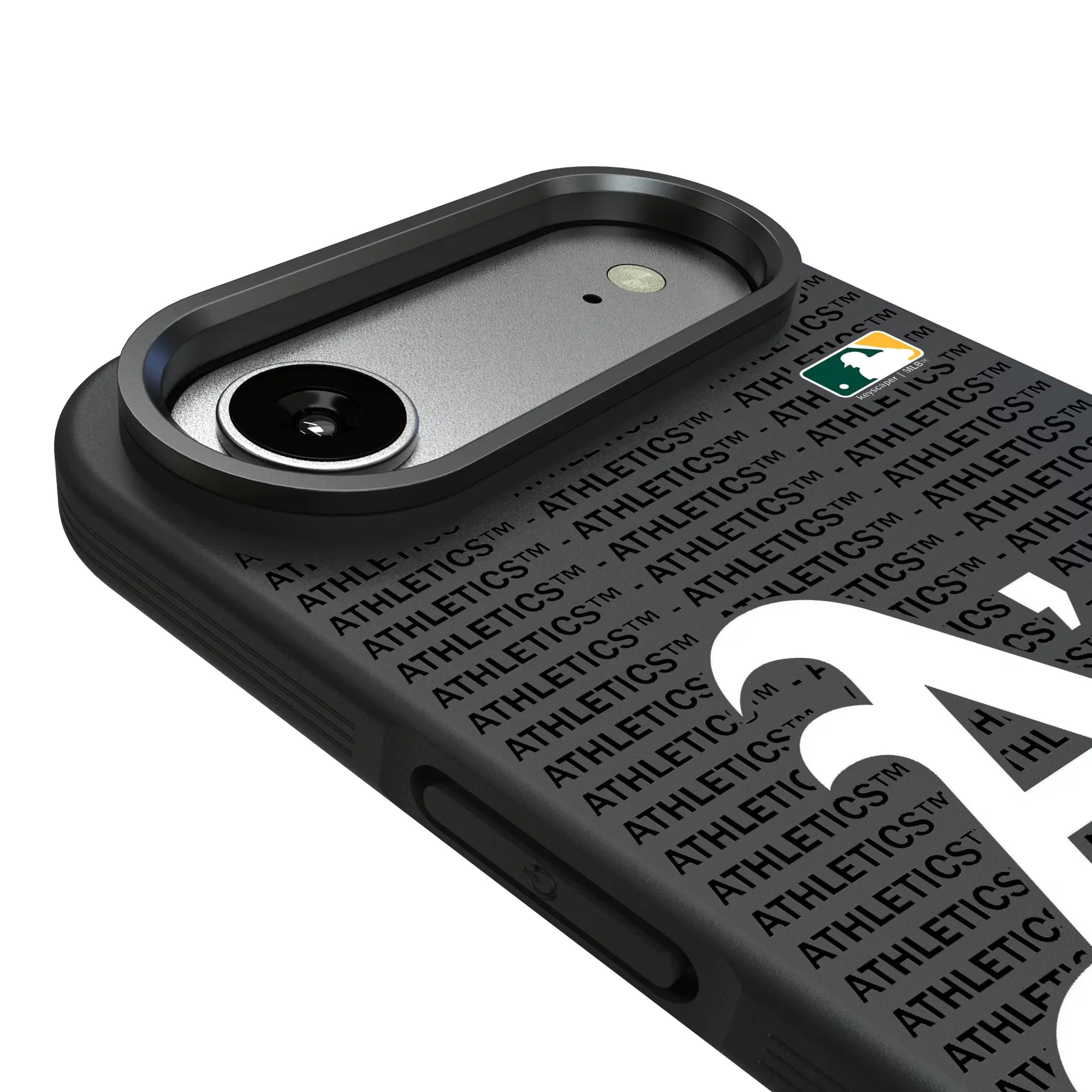 Oakland Athletics Text Backdrop Bump Phone Case