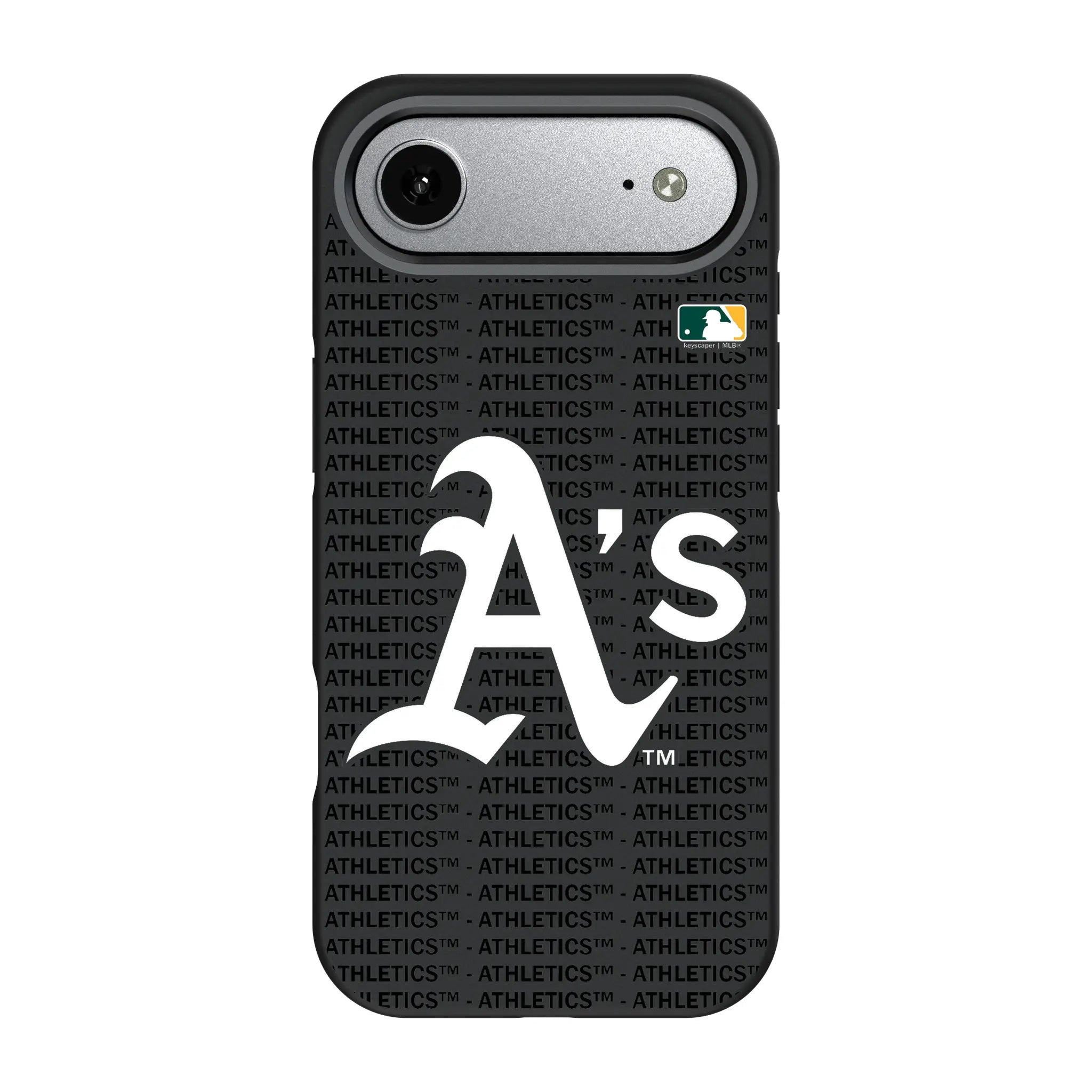 Oakland Athletics Text Backdrop Bump Phone Case