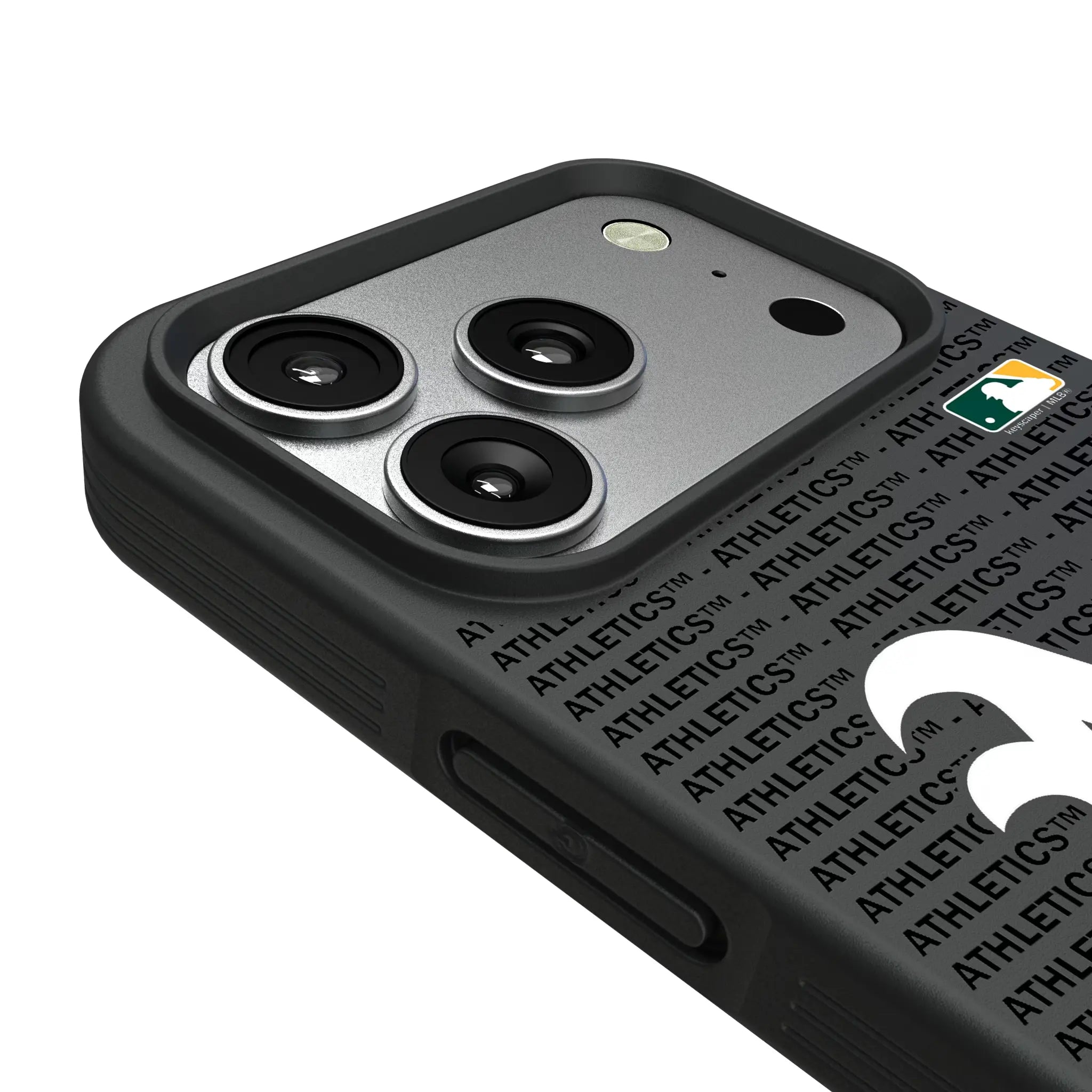 Oakland Athletics Text Backdrop Bump Phone Case