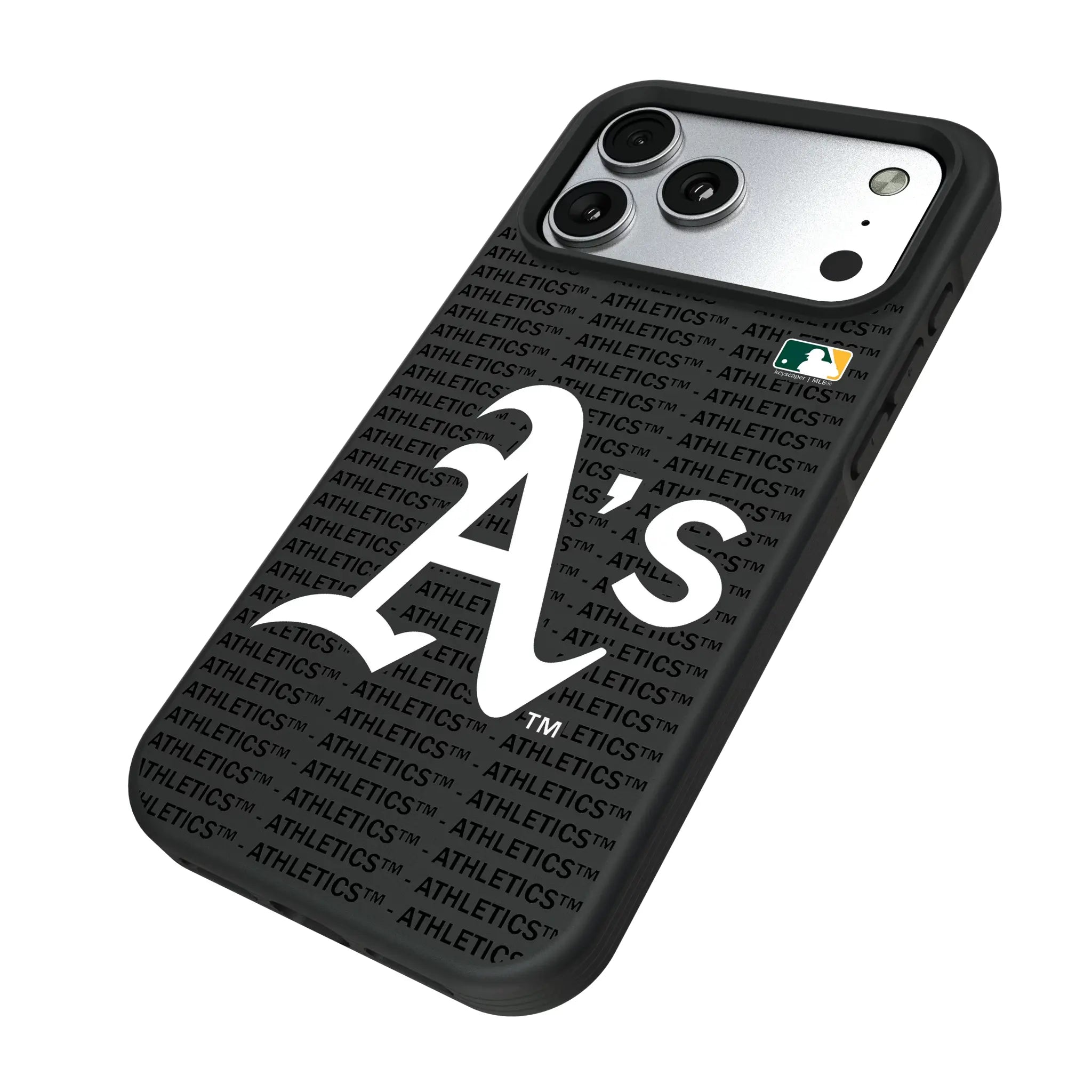 Oakland Athletics Text Backdrop Bump Phone Case