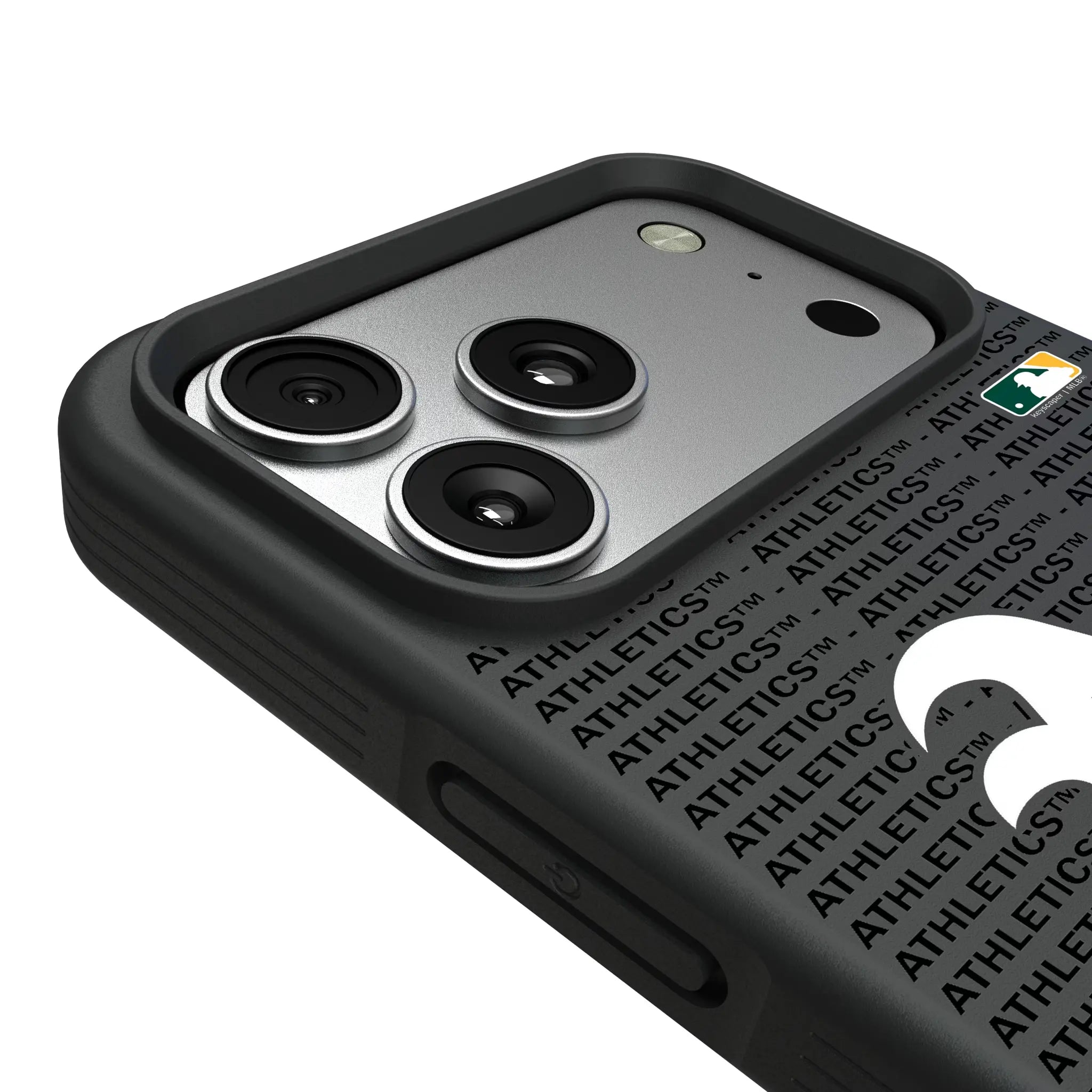 Oakland Athletics Text Backdrop Bump Phone Case