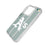 Oakland Athletics Text Backdrop Clear Phone Case for Apple iPhone
