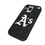 Oakland Athletics Text Backdrop MagSafe Compatible Phone Case for Apple iPhone