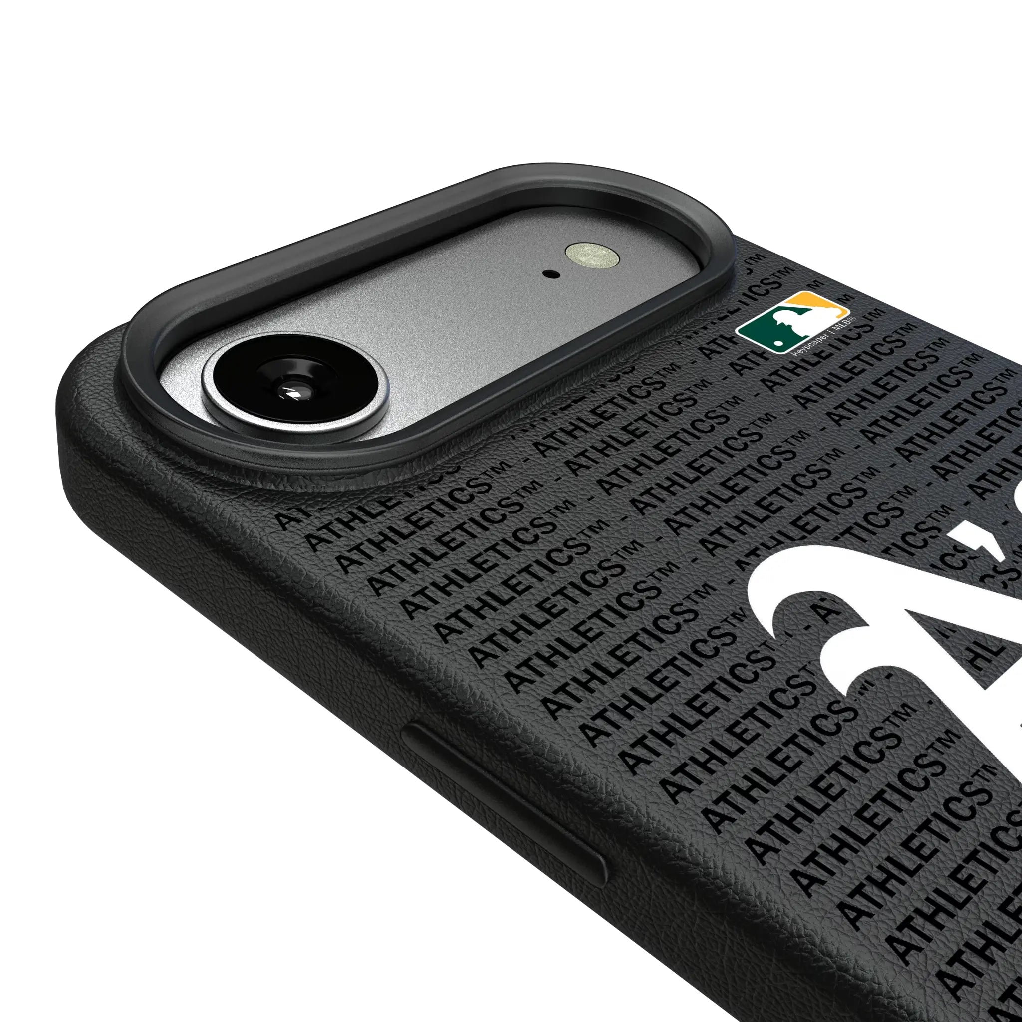 Oakland Athletics Text Backdrop MagSafe Compatible Phone Case for Apple iPhone