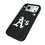 Oakland Athletics Text Backdrop MagSafe Compatible Phone Case for Apple iPhone
