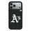 Oakland Athletics Text Backdrop MagSafe Compatible Phone Case for Apple iPhone