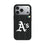 Oakland Athletics Text Backdrop MagSafe Compatible Phone Case for Apple iPhone
