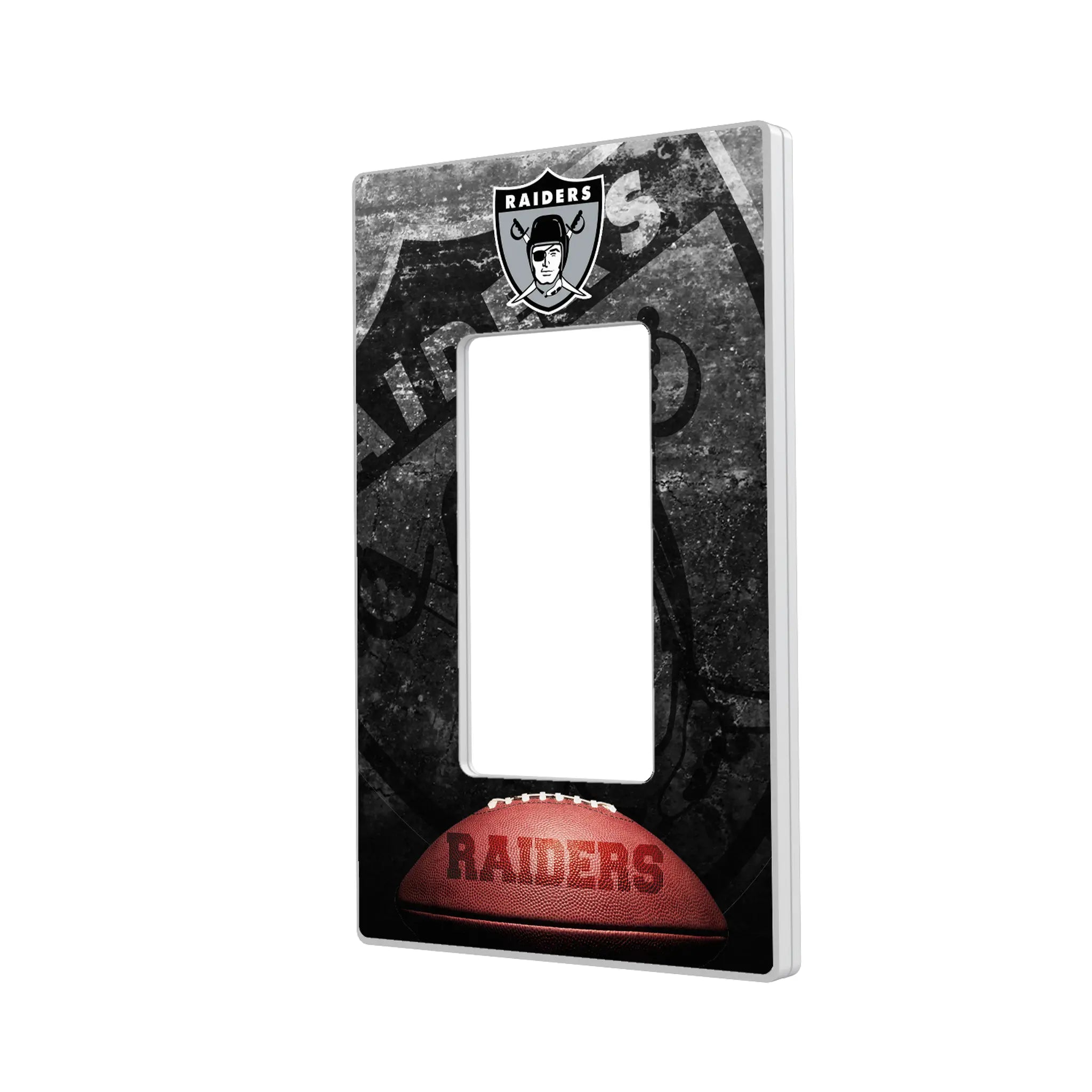 Oakland Raiders 1963 Historic Collection Legendary Hidden-Screw Light Switch Plate