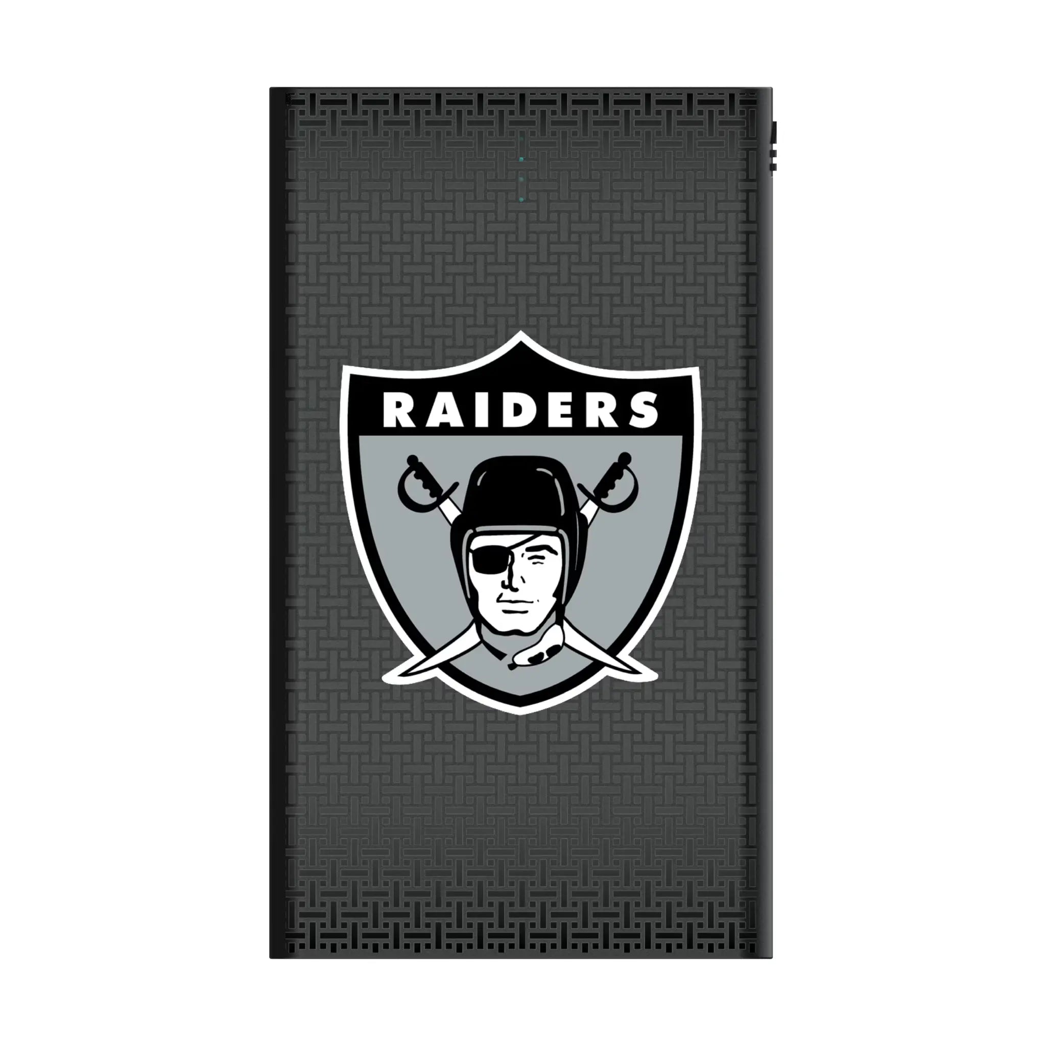 Oakland Raiders 1963 Historic Collection Linen 5000mAh Flat Powerbank
