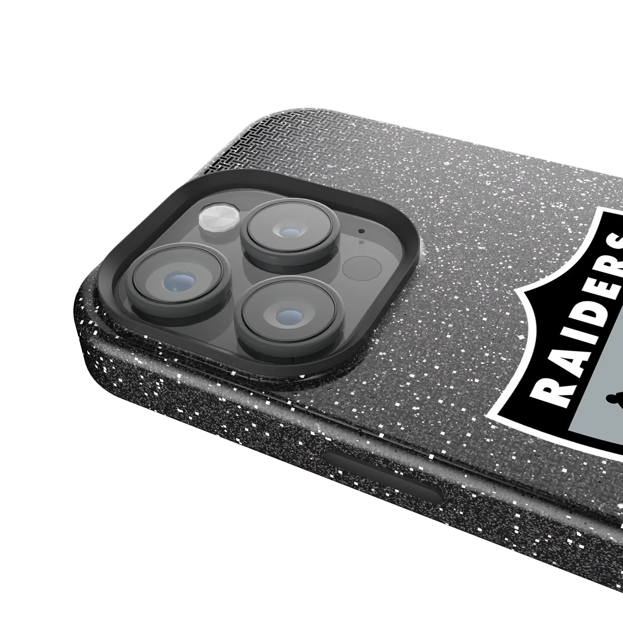 Oakland Raiders 1963 Historic Collection Linen Bling Phone Case for Apple iPhone
