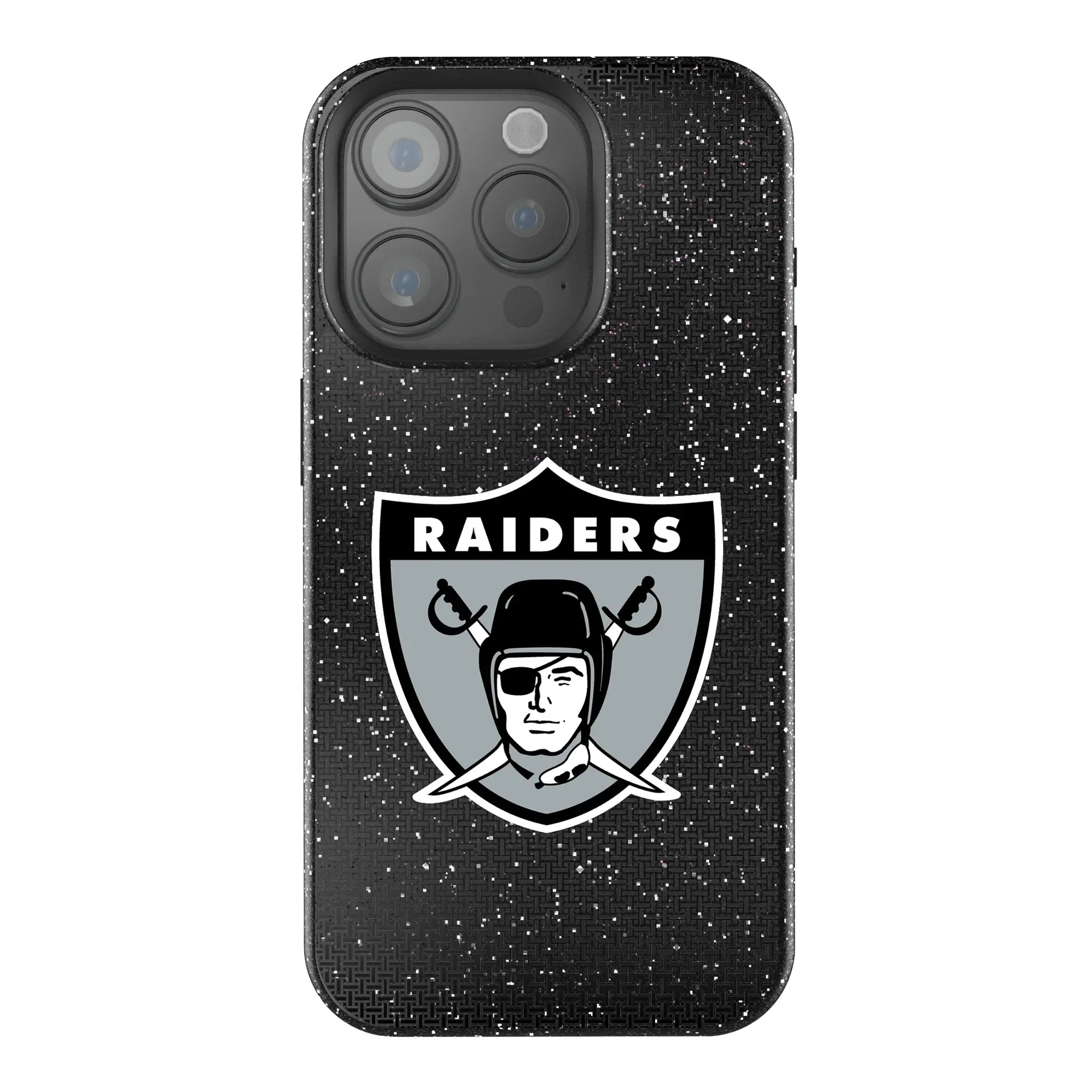 Oakland Raiders 1963 Historic Collection Linen Bling Phone Case for Apple iPhone
