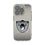 Oakland Raiders 1963 Historic Collection Linen Clear Phone Case for Apple iPhone