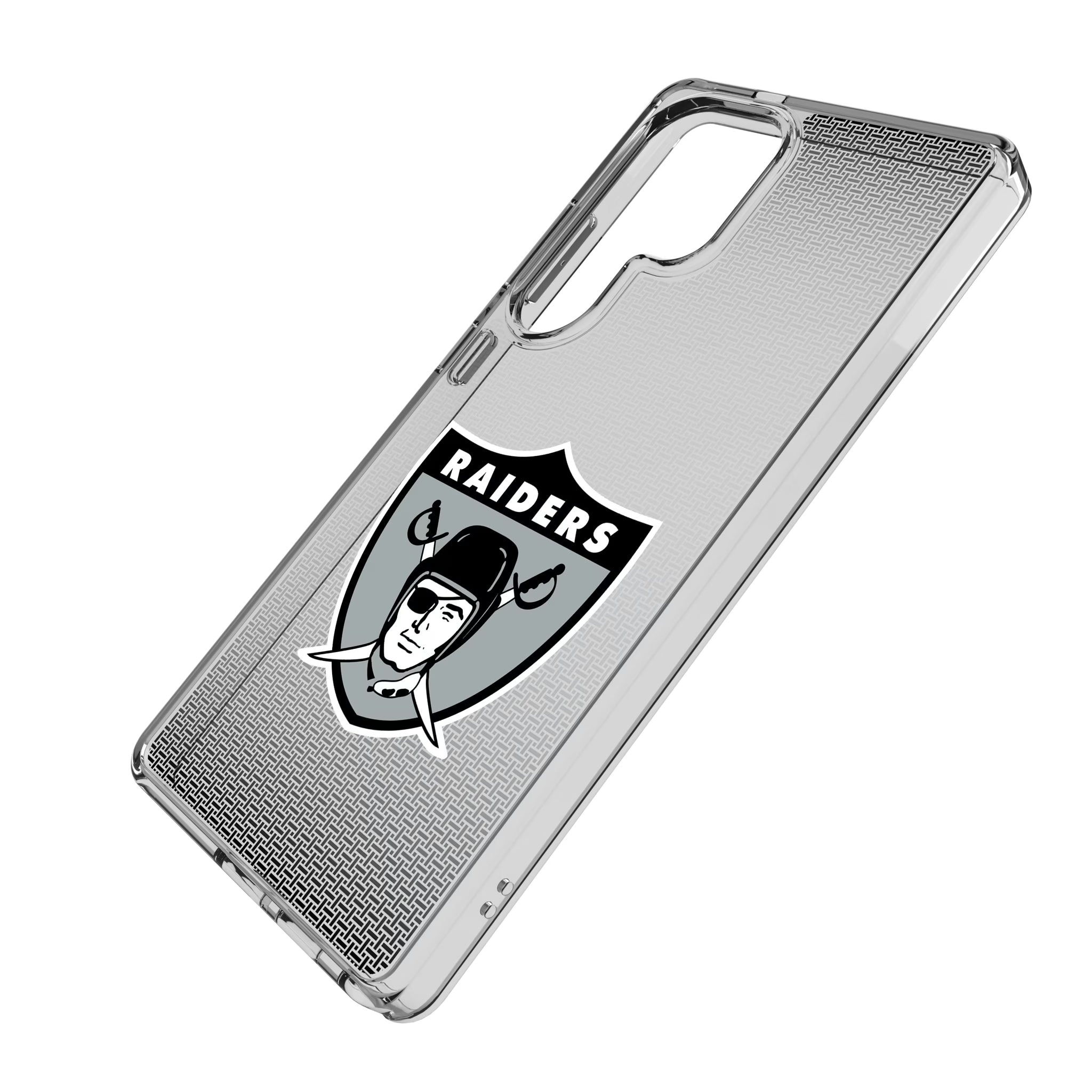 Oakland Raiders 1963 Historic Collection Linen Clear Phone Case for Samsung Galaxy