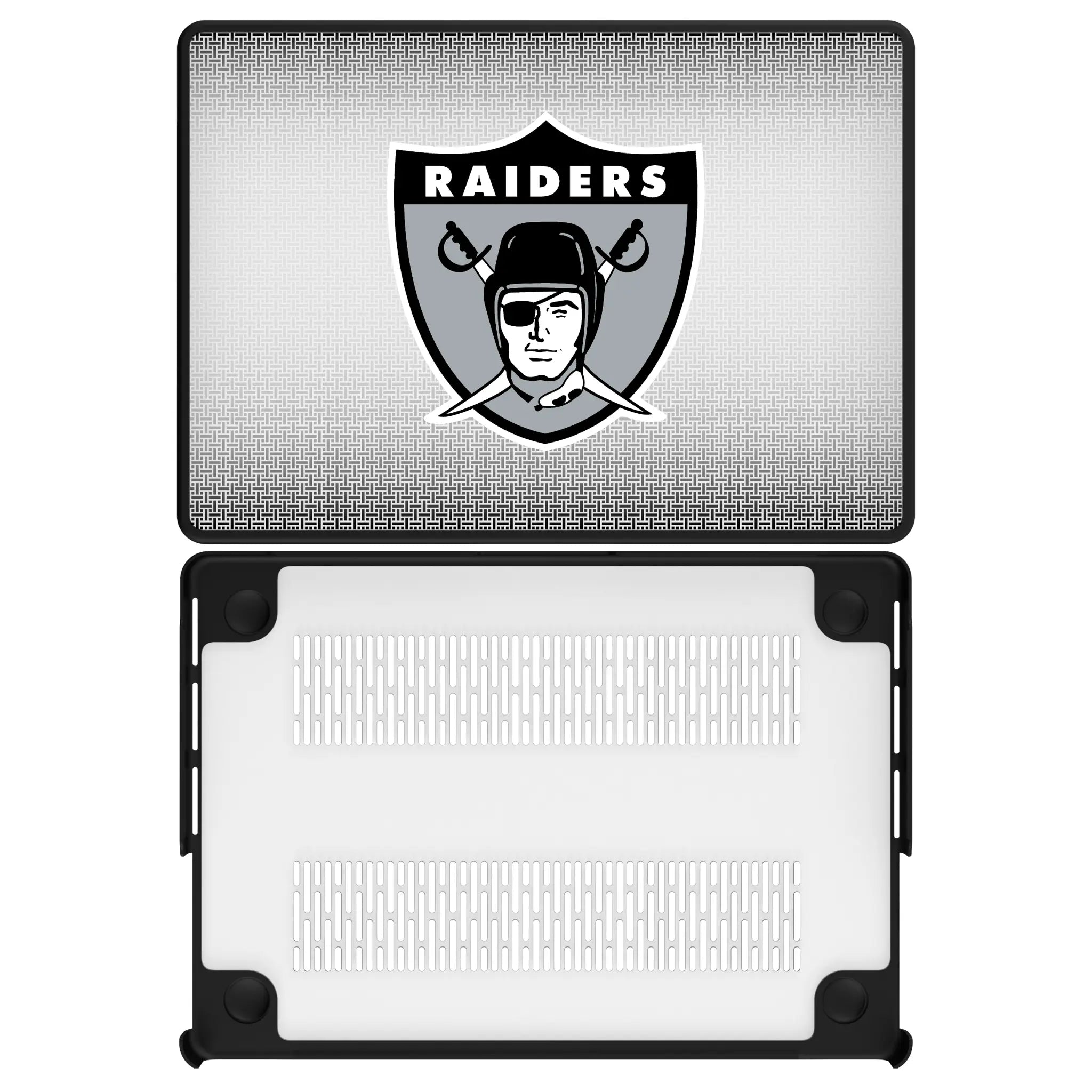 Oakland Raiders 1963 Historic Collection Linen Laptop Case for Apple MacBook
