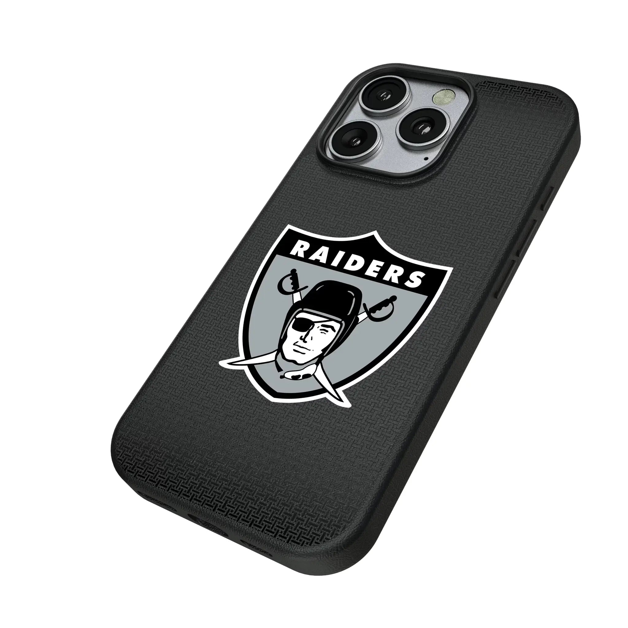 Oakland Raiders 1963 Historic Collection Linen MagSafe Compatible Phone Case for Apple iPhone