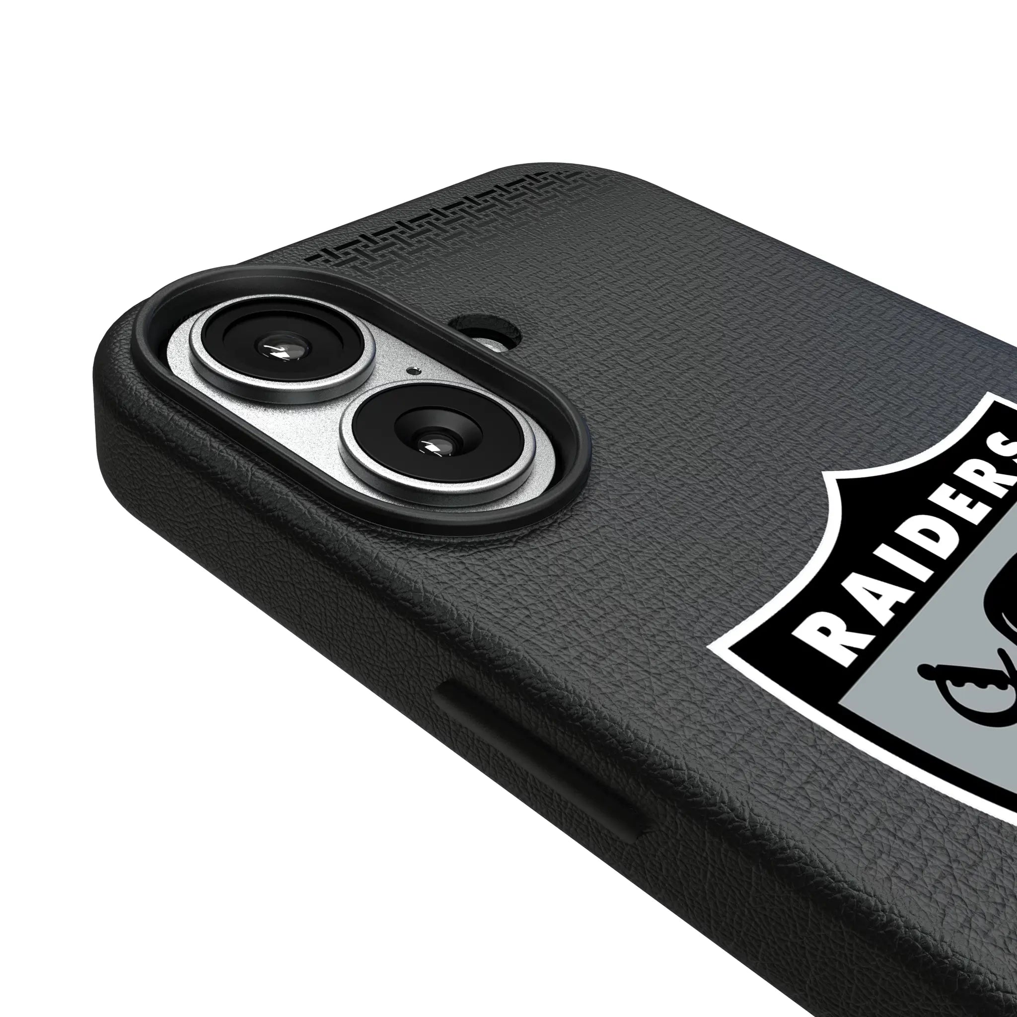 Oakland Raiders 1963 Historic Collection Linen MagSafe Compatible Phone Case for Apple iPhone