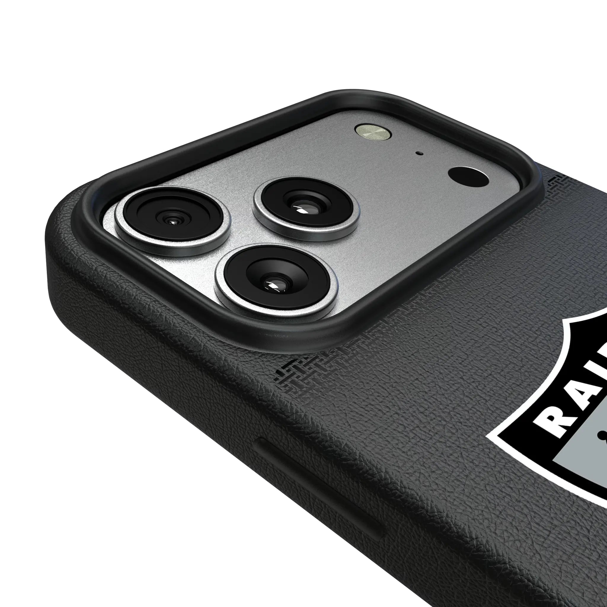 Oakland Raiders 1963 Historic Collection Linen MagSafe Compatible Phone Case for Apple iPhone