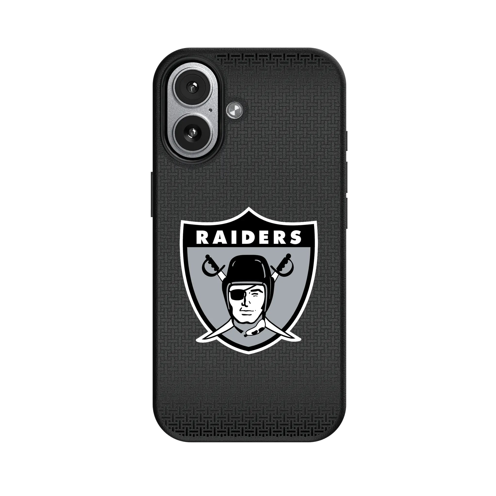 Oakland Raiders 1963 Historic Collection Linen MagSafe Compatible Phone Case for Apple iPhone
