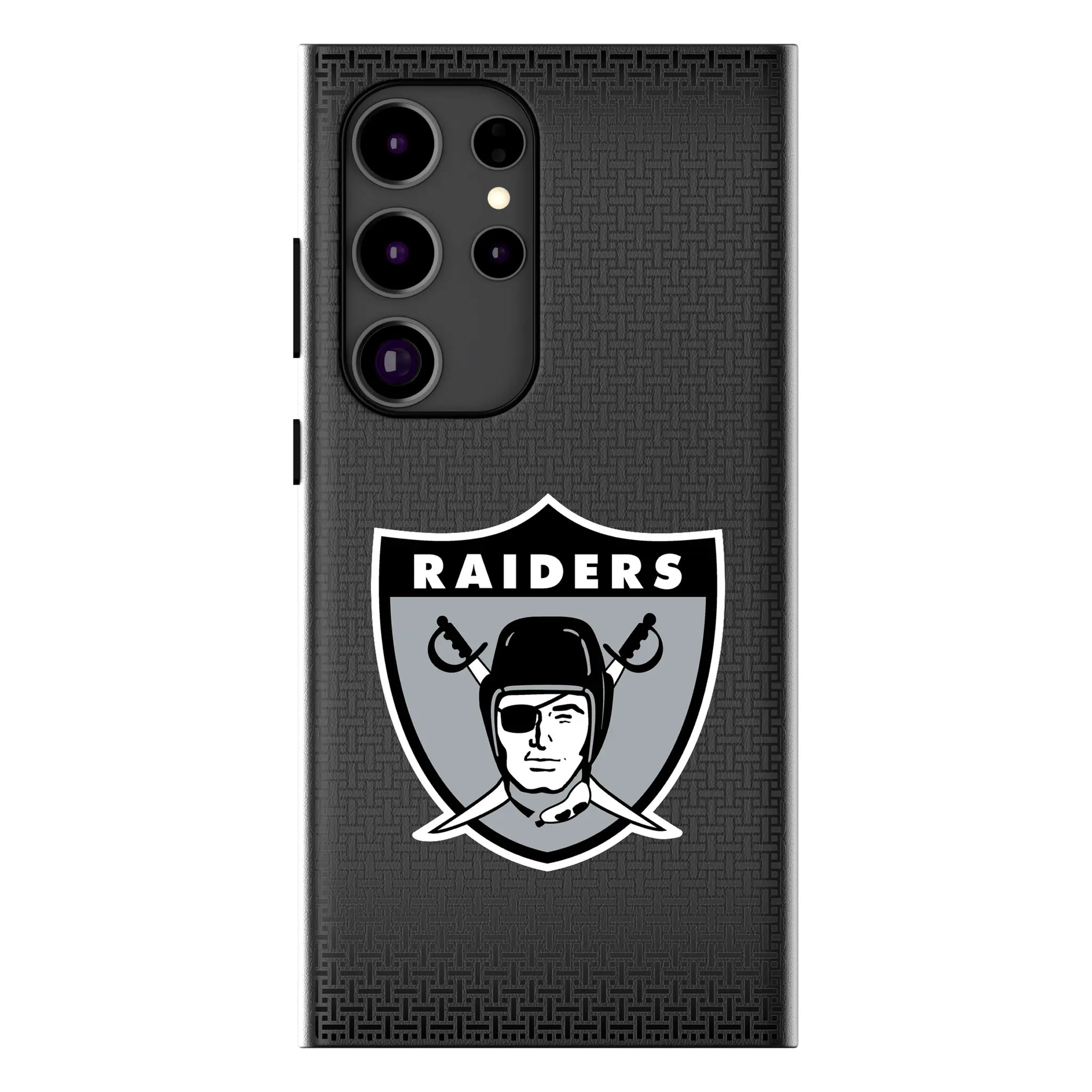 Oakland Raiders 1963 Historic Collection Linen MagSafe Compatible Phone Case for Samsung Galaxy