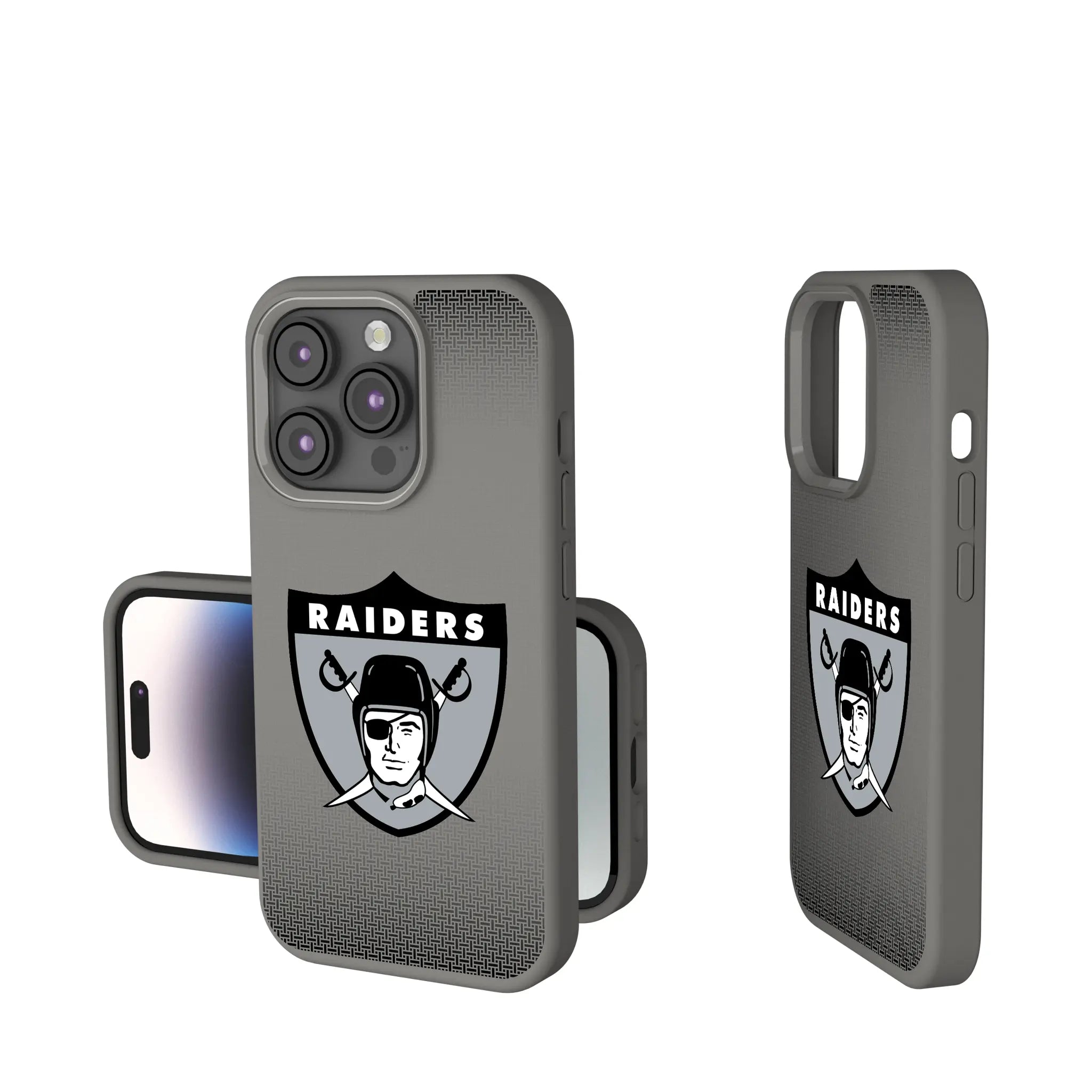 Oakland Raiders 1963 Historic Collection Linen Soft Touch Phone Case