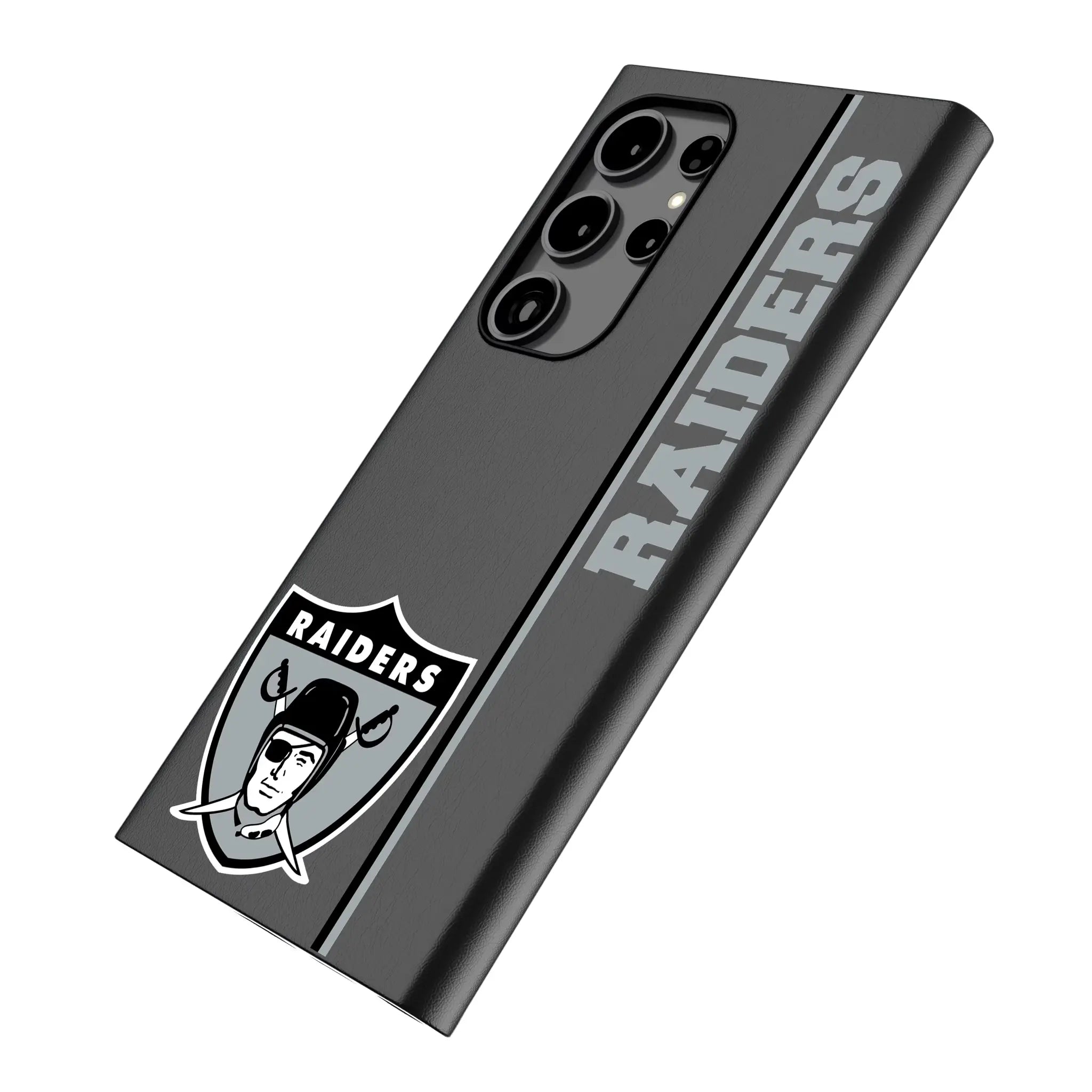 Oakland Raiders 1963 Historic Collection Sidebar MagSafe Compatible Phone Case for Samsung Galaxy