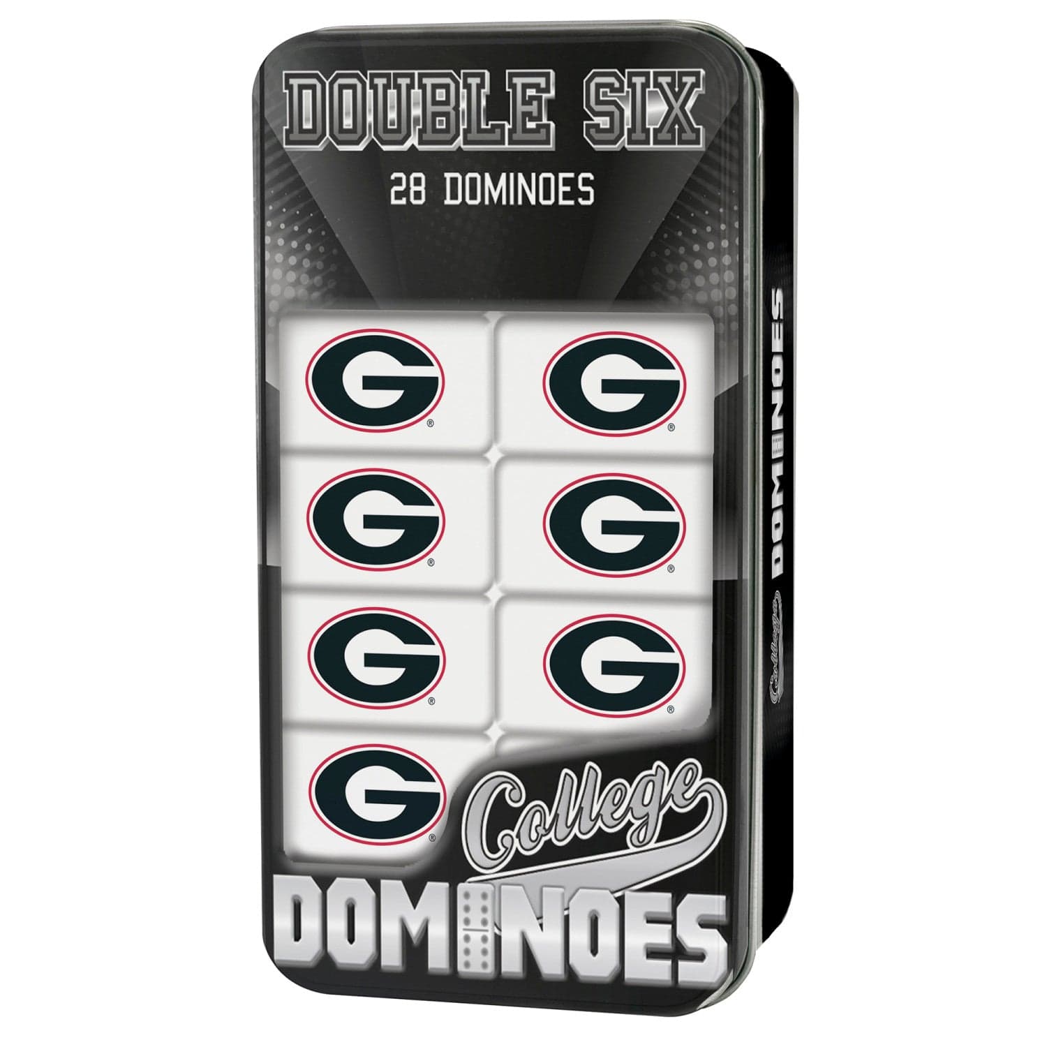 Georgia Bulldogs Dominoes Set - Sports Gifts, Sports Memorabilia, Sports Collectibles, Fan Shop
