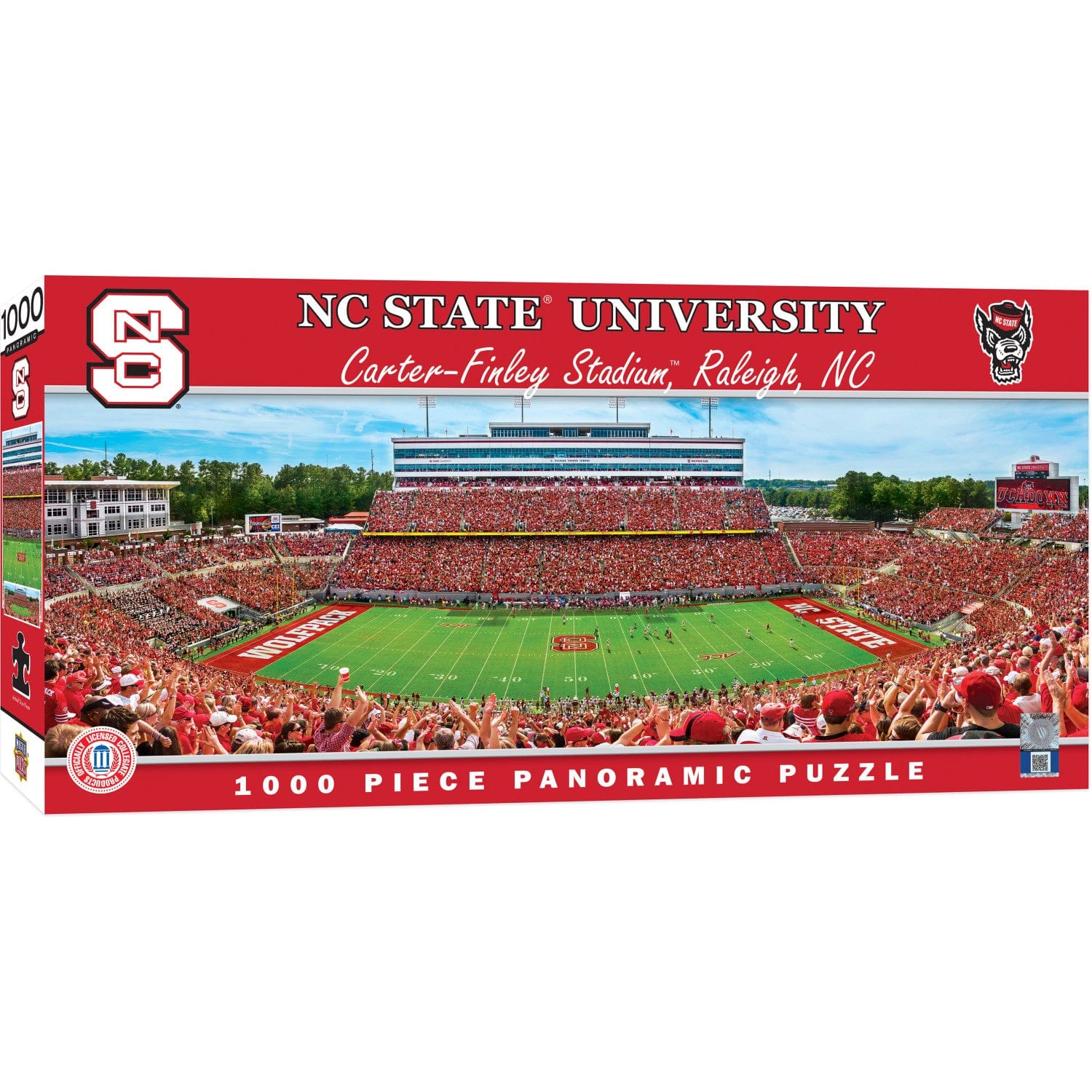 NC State Wolfpack 1000 Piece Panoramic Jigsaw Puzzle - Sports Gifts, Sports Memorabilia, Sports Collectibles, Fan Shop