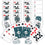 Philadelphia Eagles 2-Pack Playing Cards and Dice Set