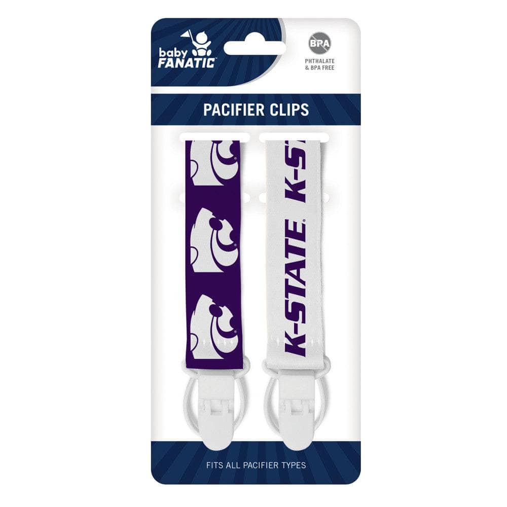 Kansas State Wildcats - Pacifier Clip 2-Pack