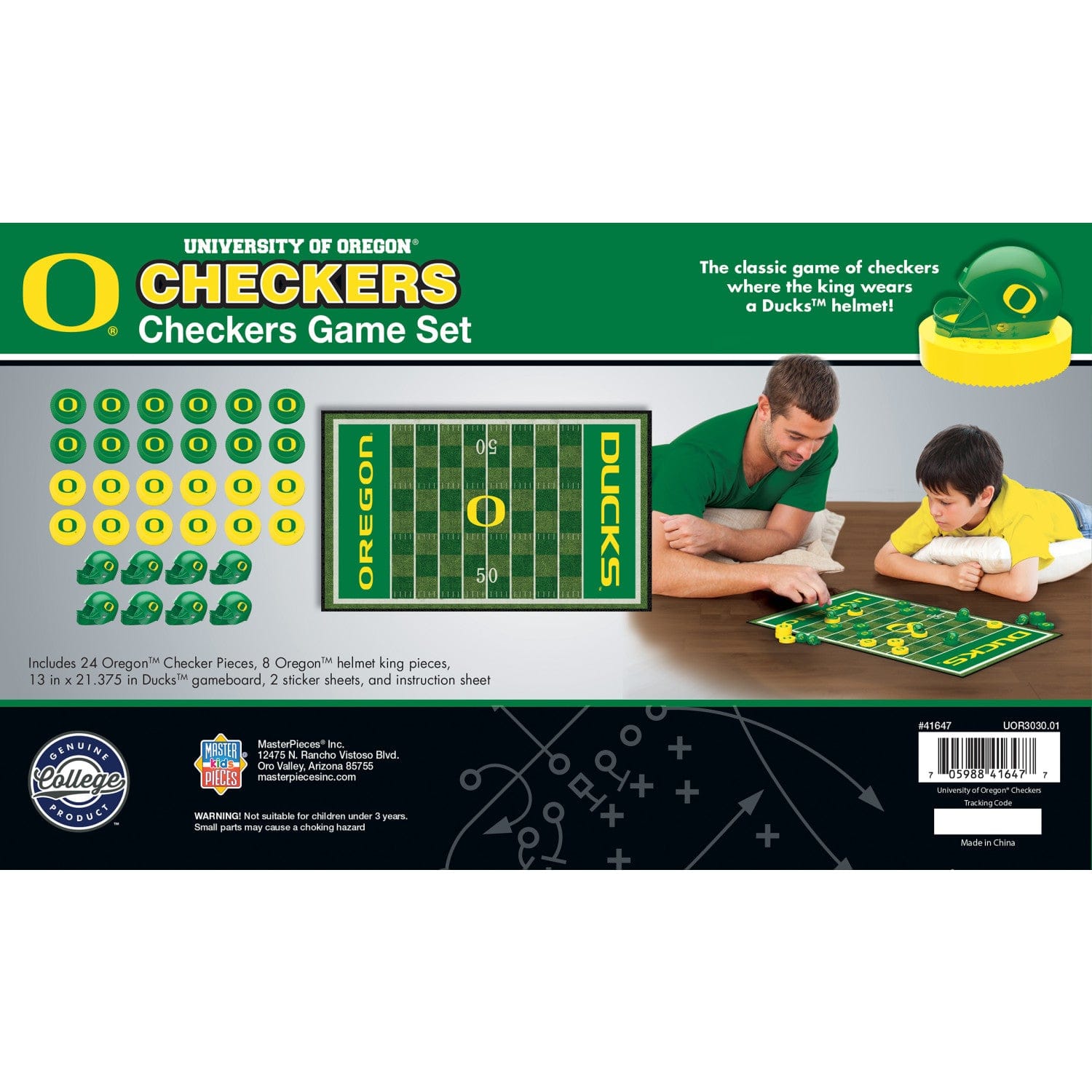 Oregon Ducks Checkers Game - Sports Gifts, Sports Memorabilia, Sports Collectibles, Fan Shop