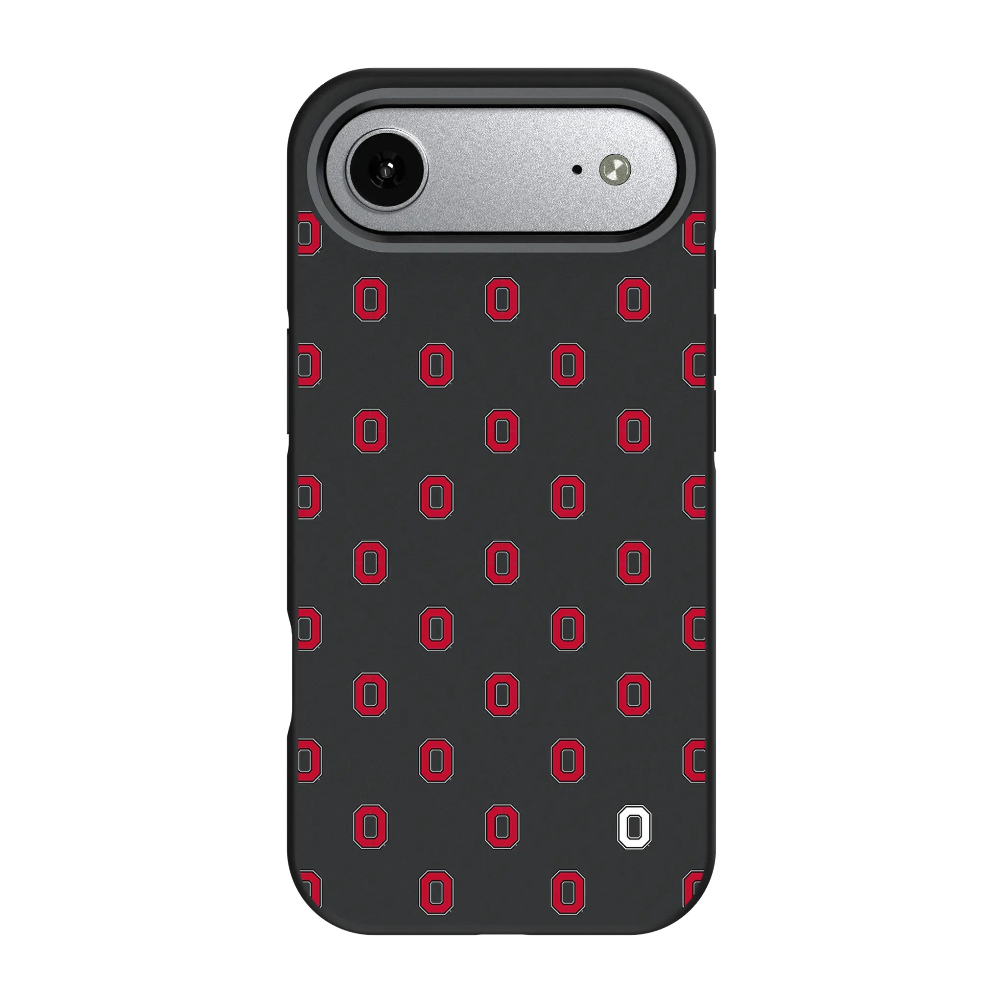 Ohio State University Buckeyes Fashion Pattern Bump Phone Case for Apple iPhone