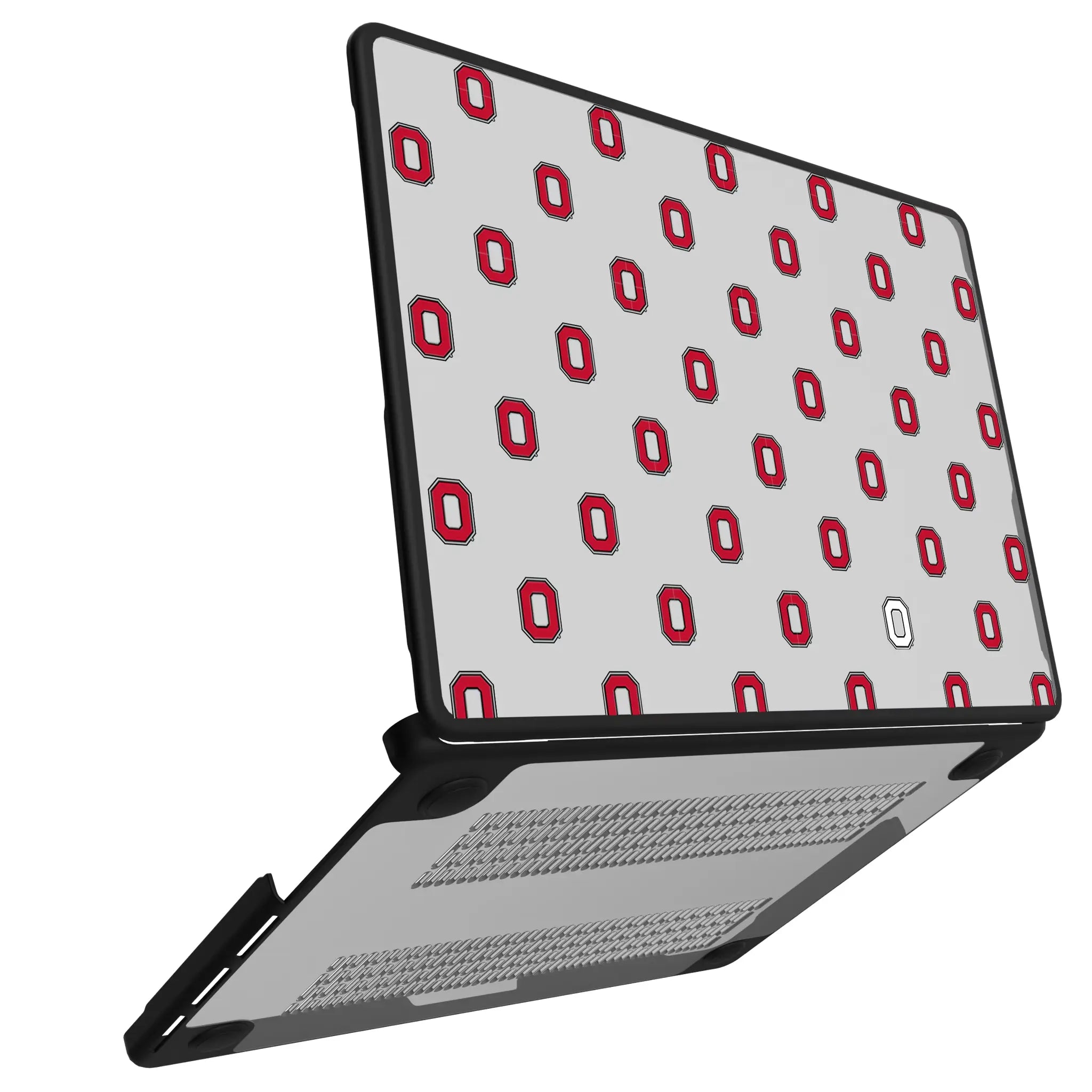 Ohio State University Buckeyes Fashion Pattern Laptop Case for Apple MacBook